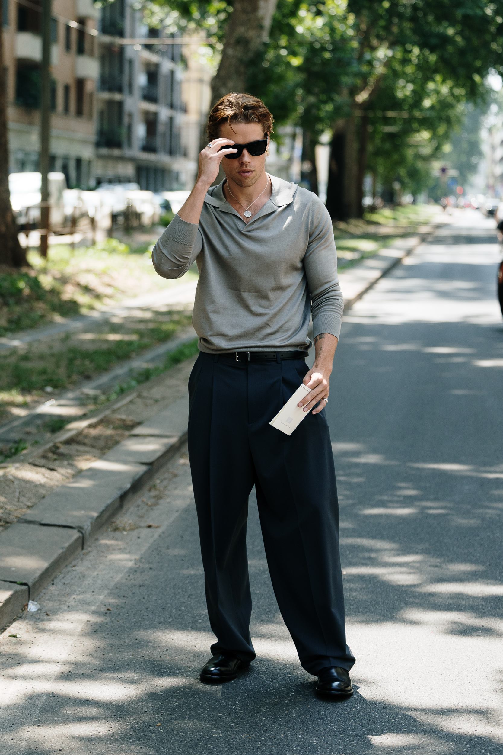 Milano Milan Men's Street Style Spring 2027 Shows