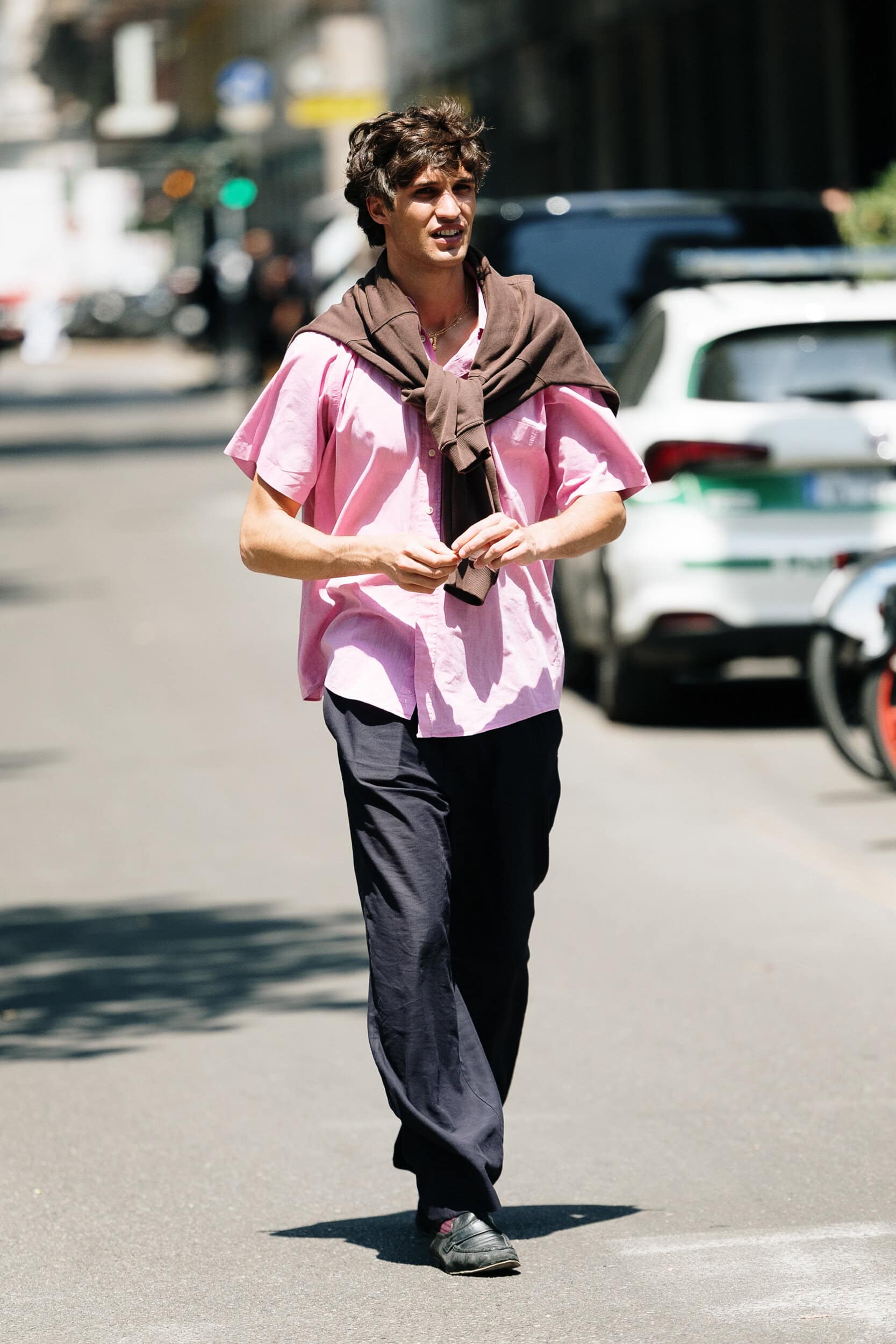 Milano Milan Men's Street Style Spring 2027 Shows