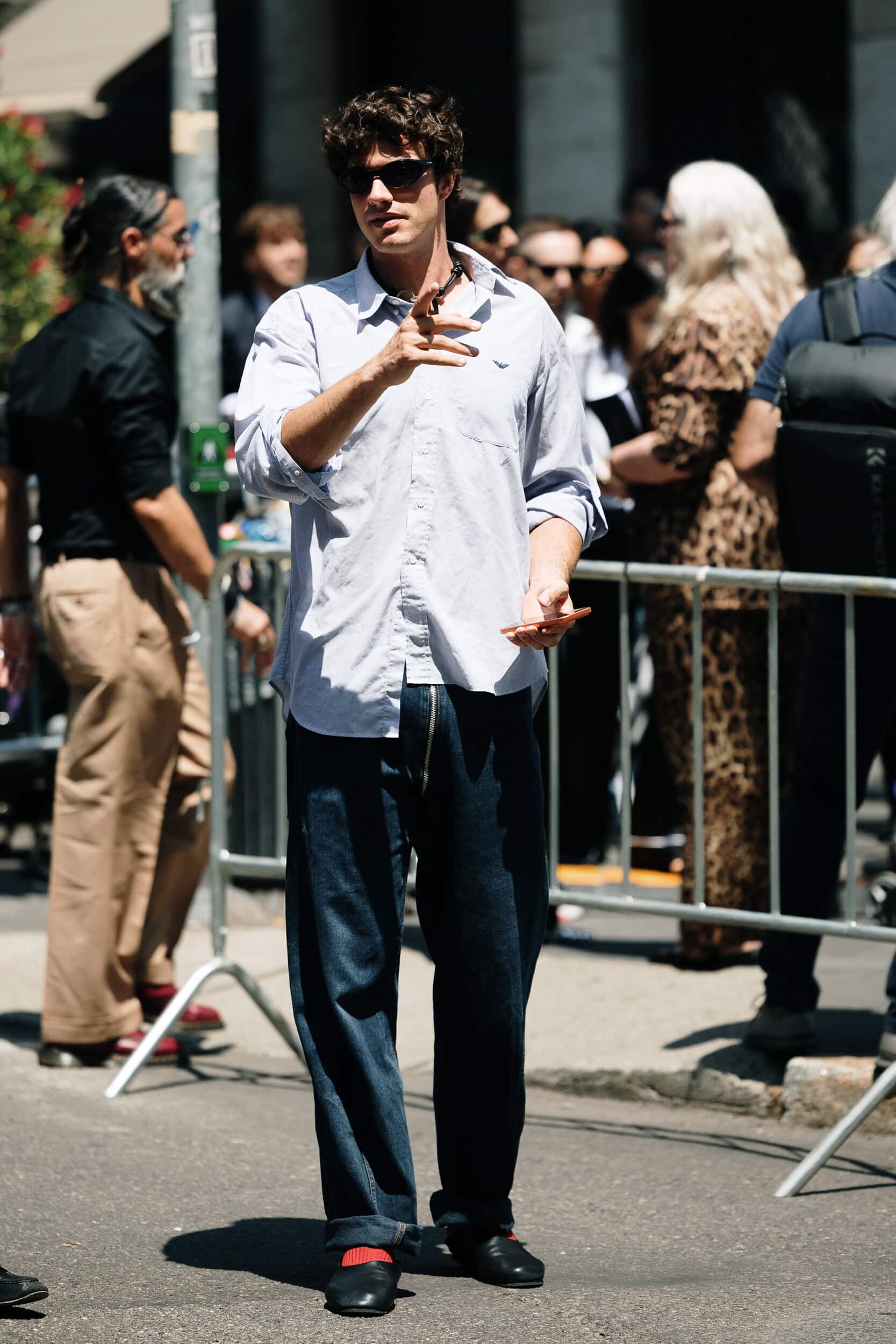 Milano Milan Men's Street Style Spring 2027 Shows