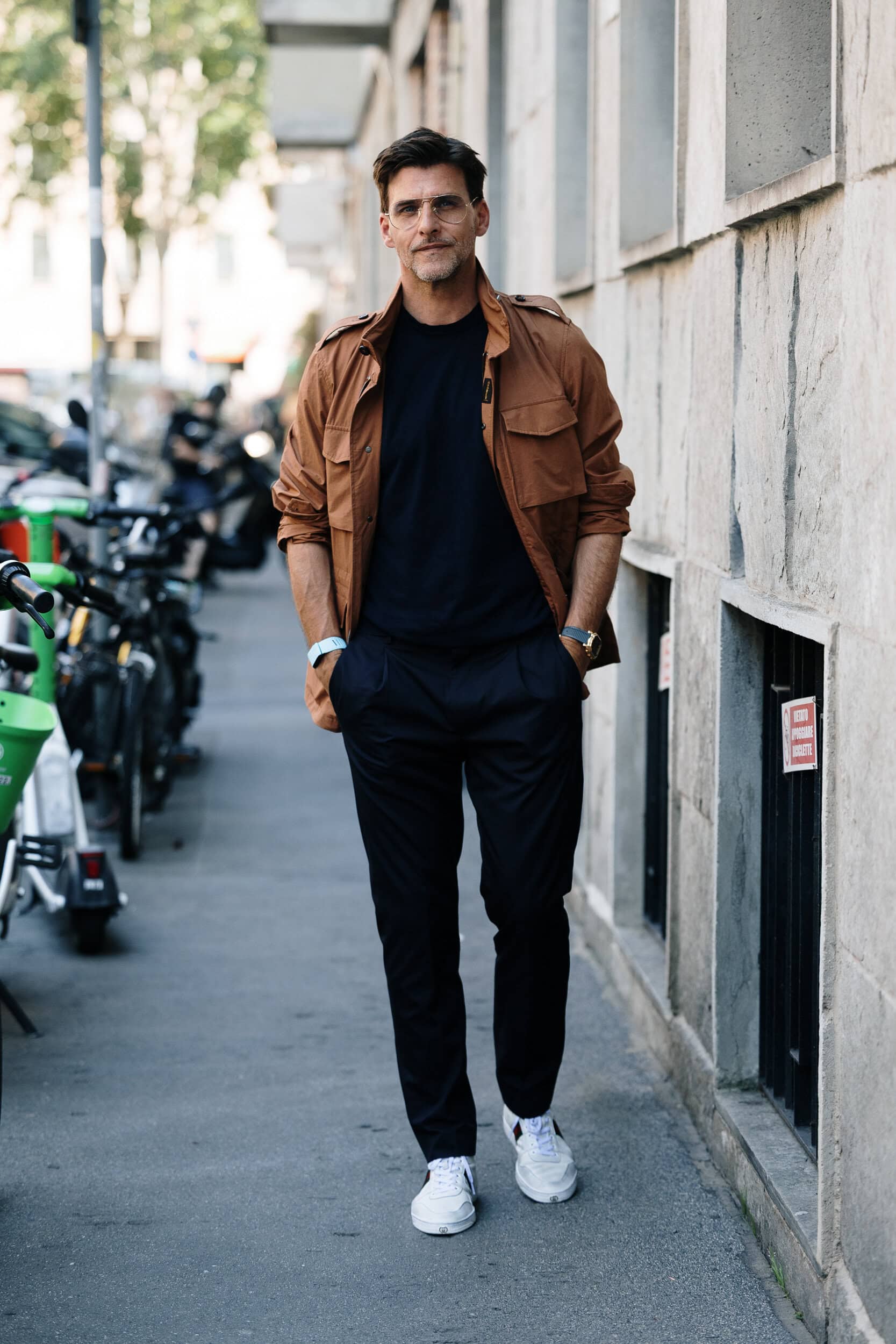Milano Milan Men's Street Style Spring 2027 Shows