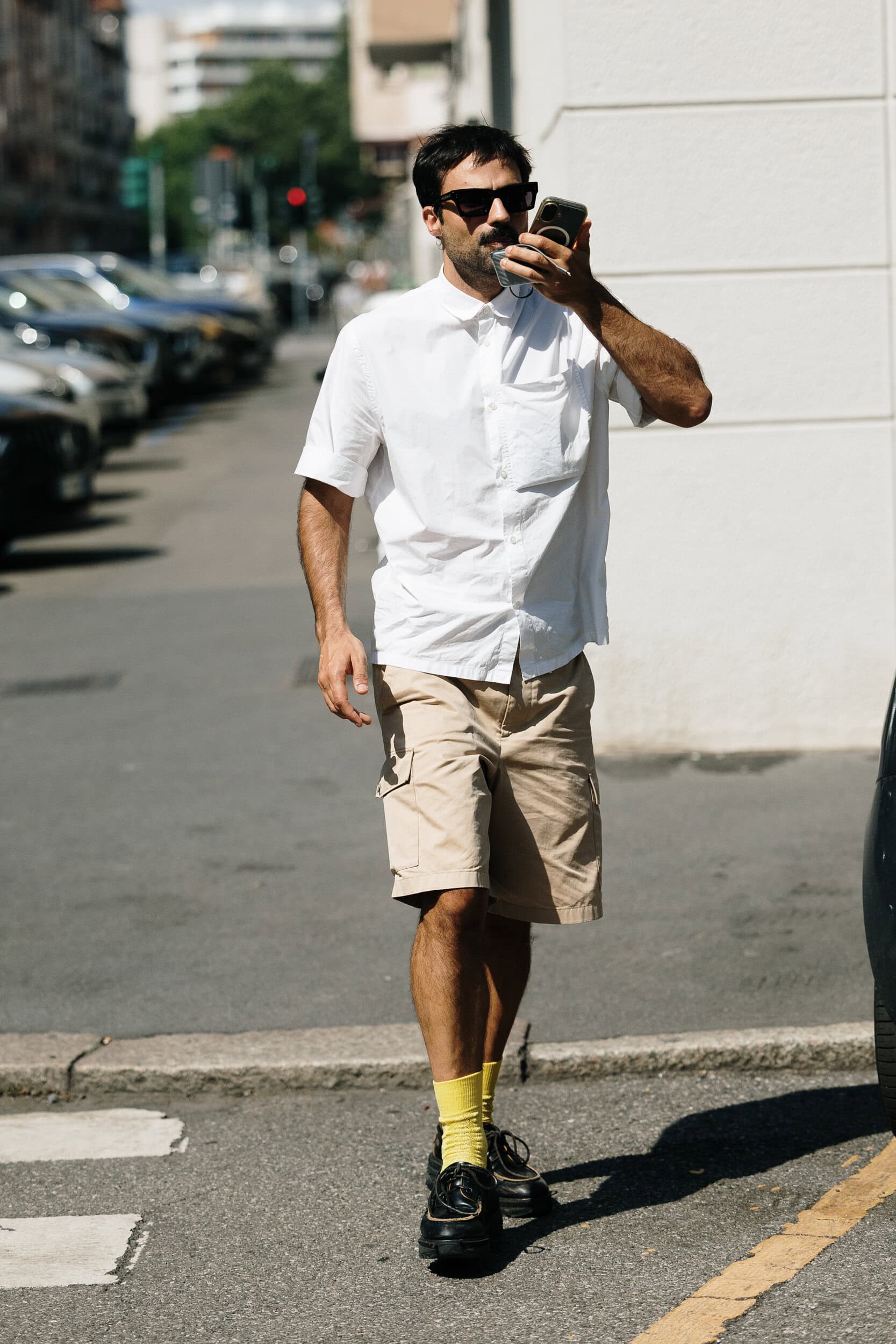 Milano Milan Men's Street Style Spring 2027 Shows