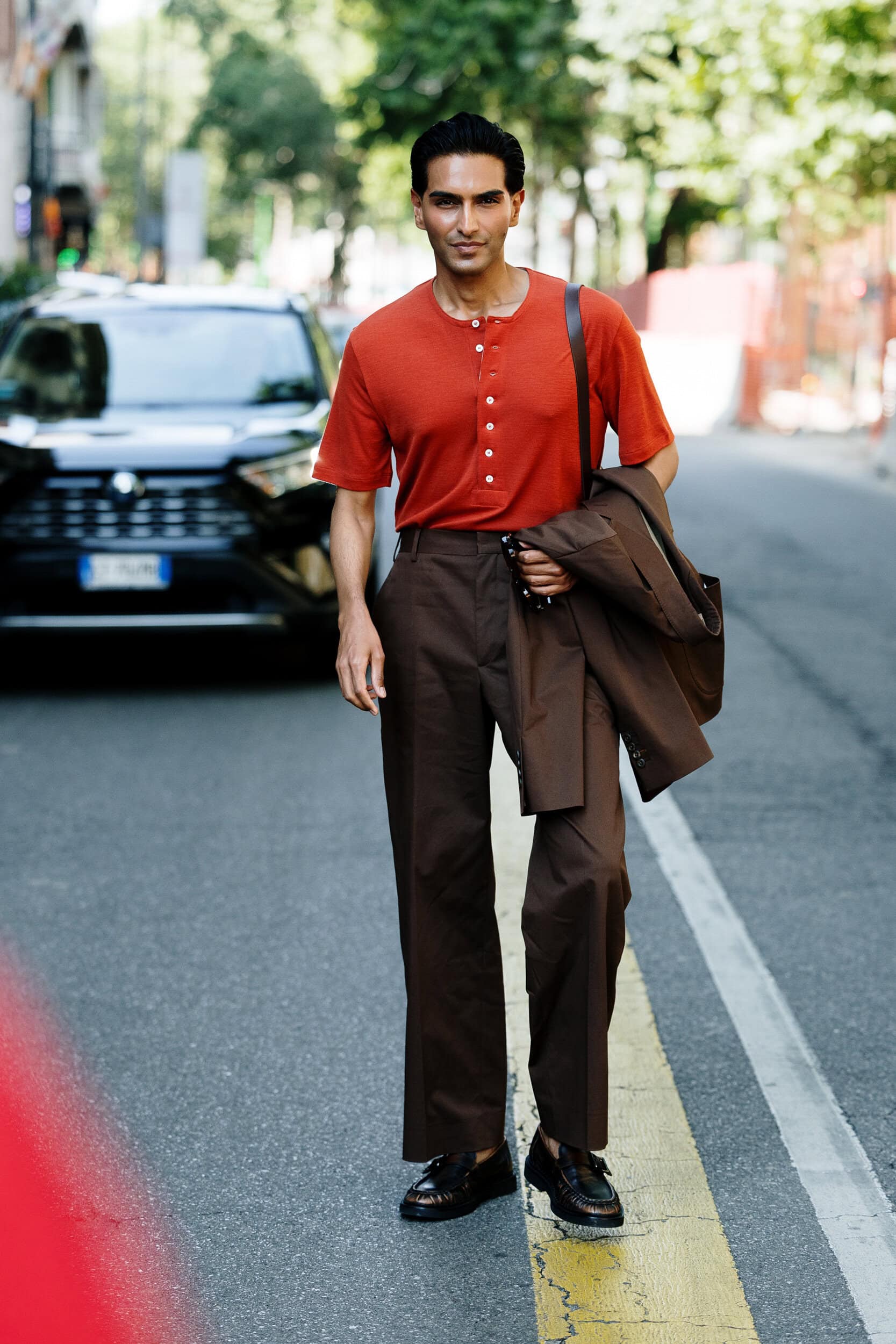 Milano Milan Men's Street Style Spring 2027 Shows