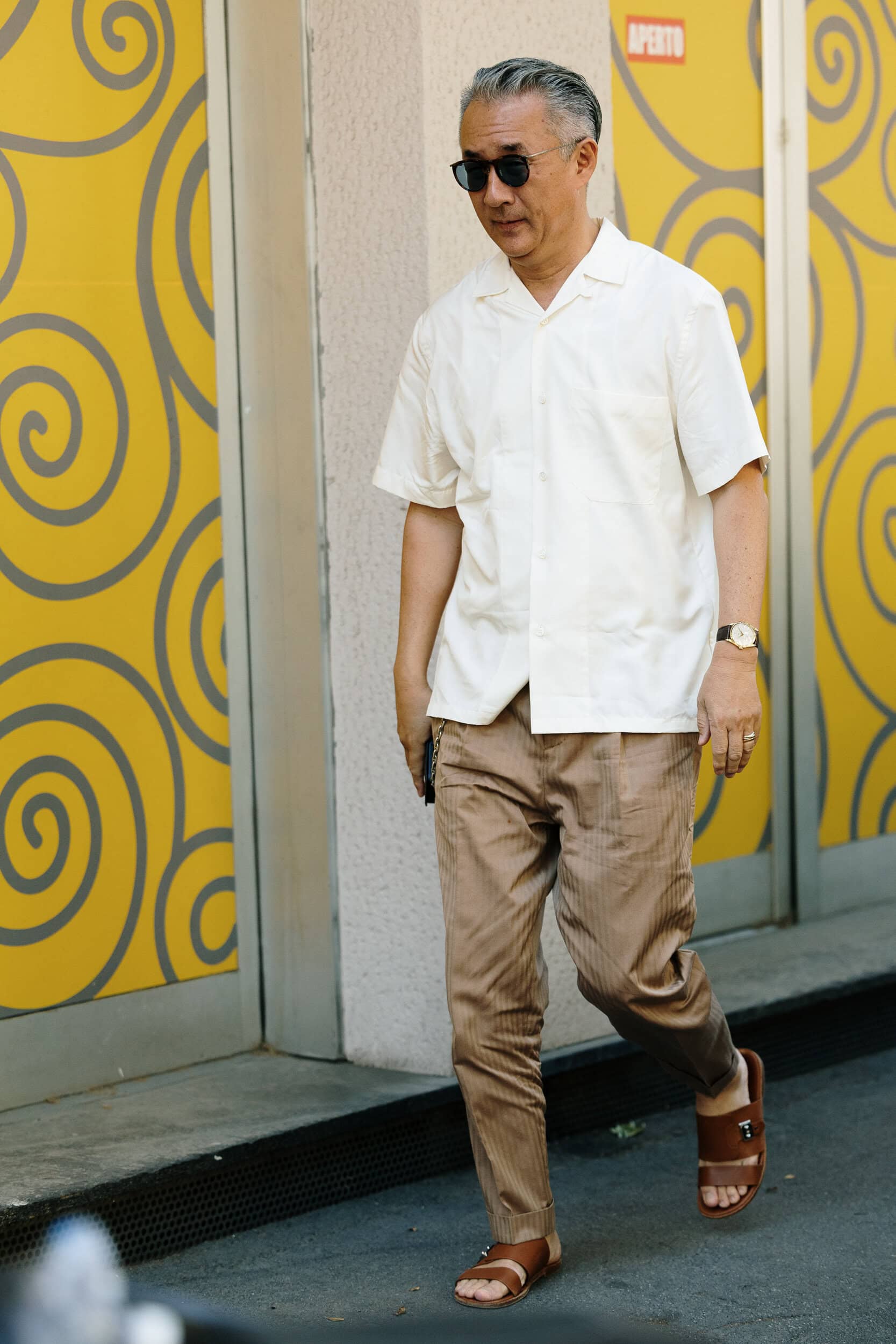Milano Milan Men's Street Style Spring 2027 Shows
