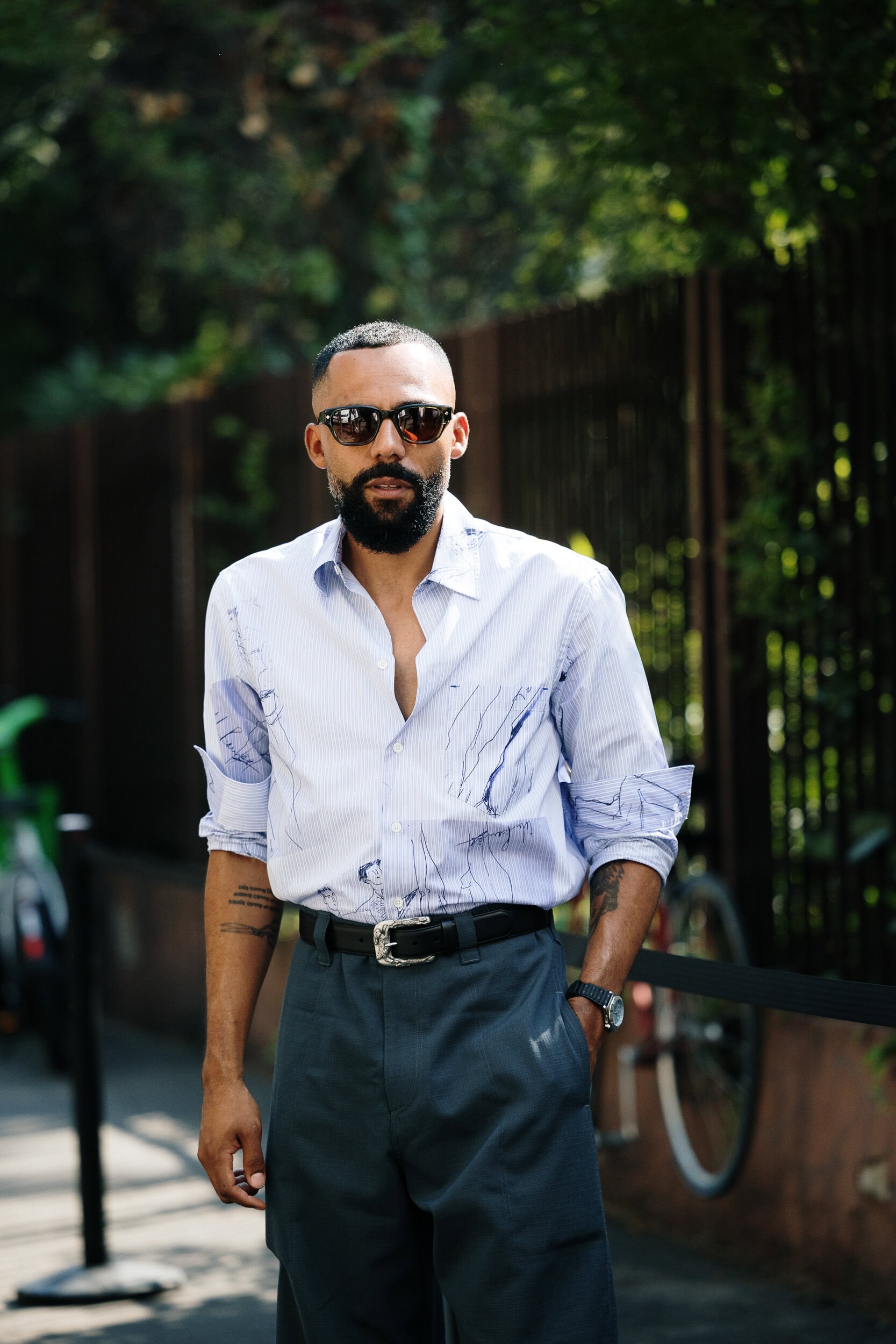 Milano Milan Men's Street Style Spring 2027 Shows