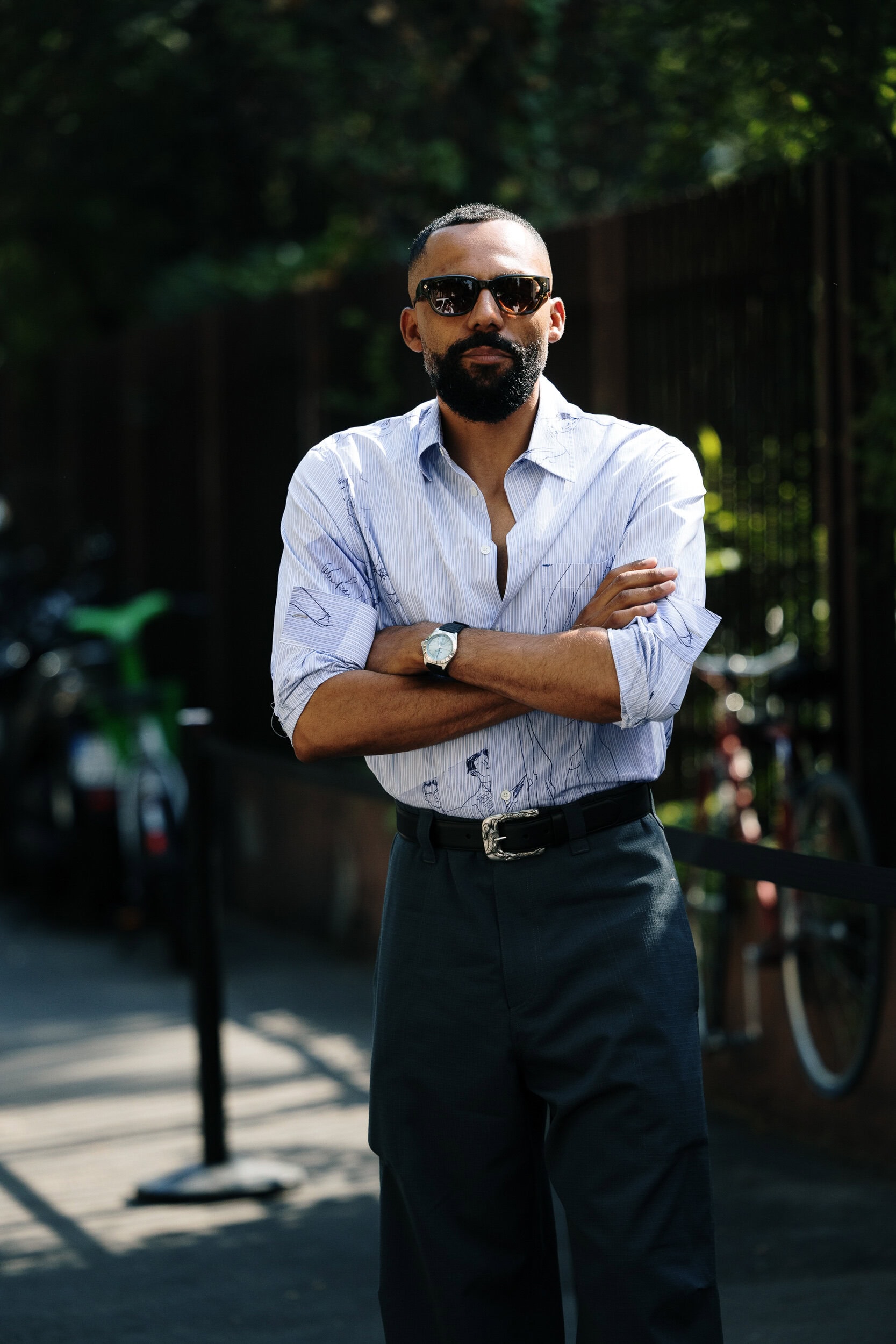 Milano Milan Men's Street Style Spring 2027 Shows