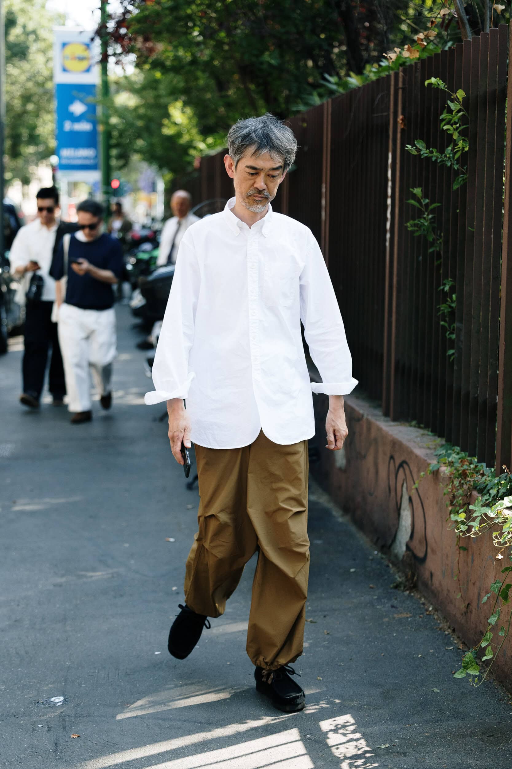 Milano Milan Men's Street Style Spring 2027 Shows