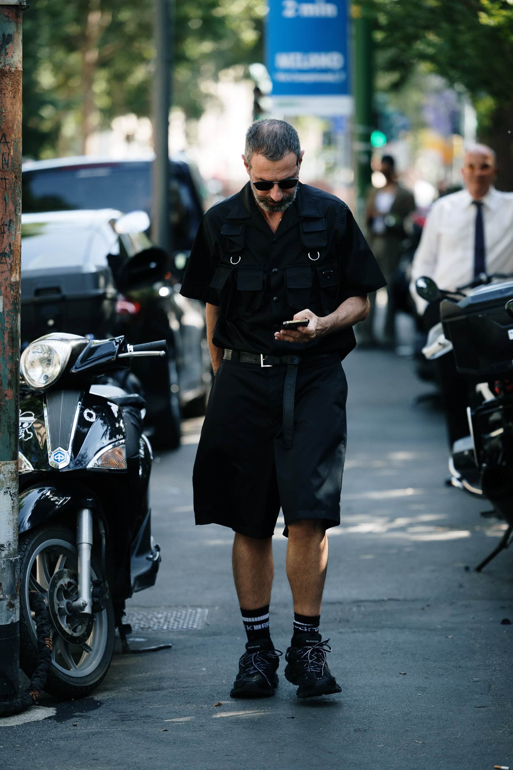 Milano Milan Men's Street Style Spring 2027 Shows