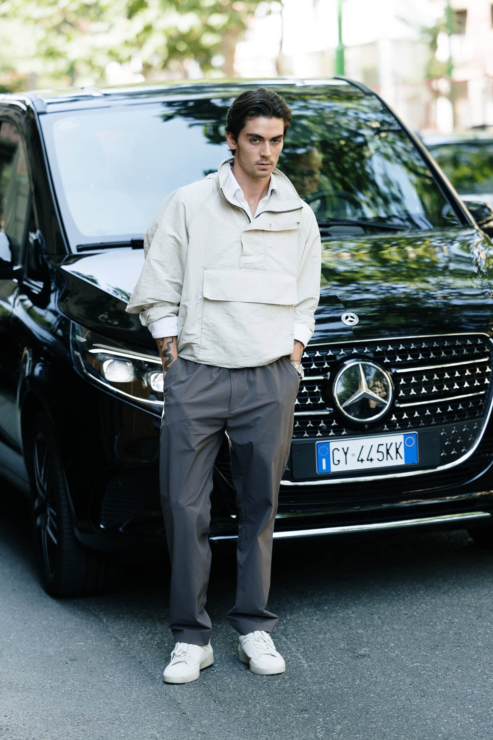 Milano Milan Men's Street Style Spring 2027 Shows