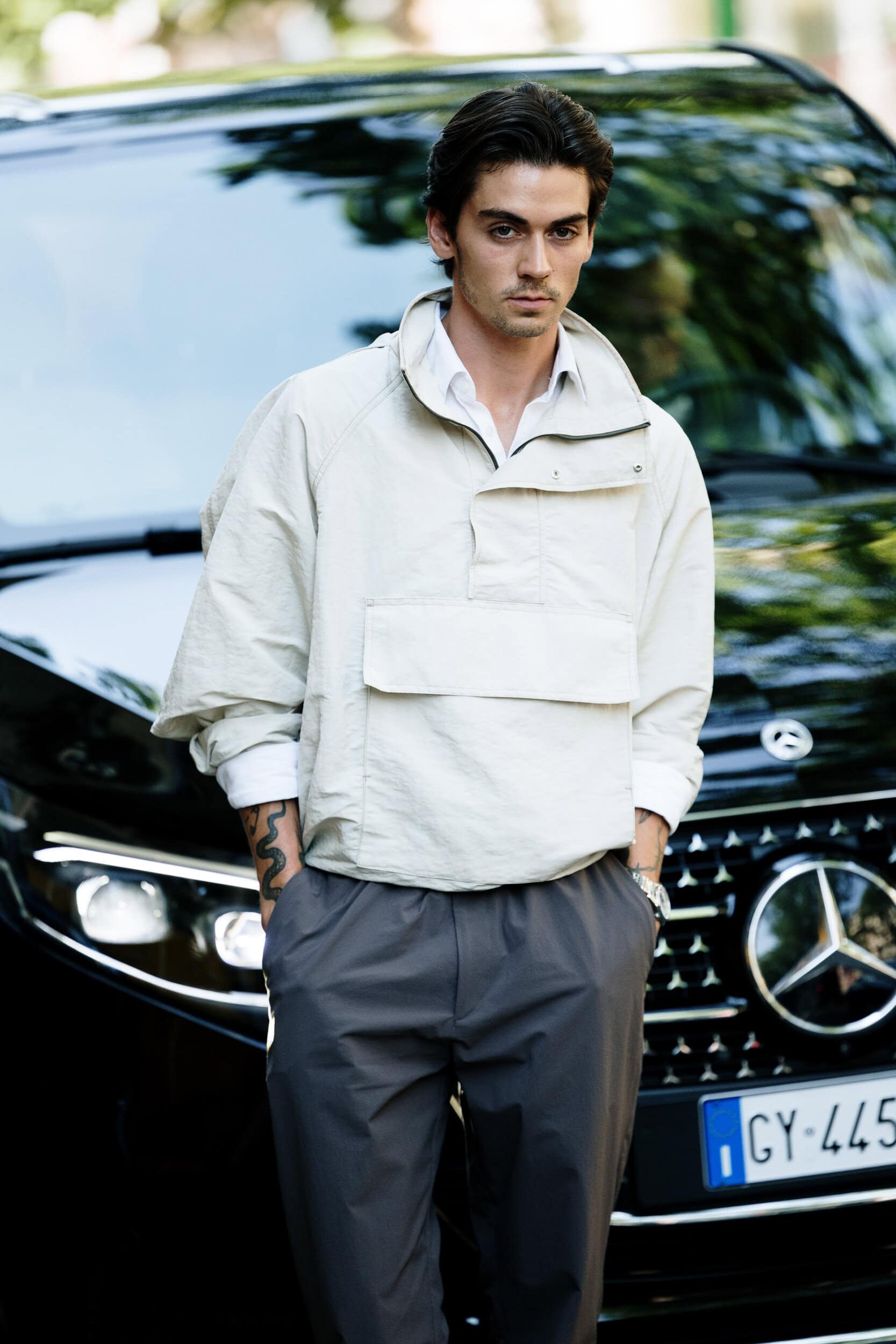 Milano Milan Men's Street Style Spring 2027 Shows
