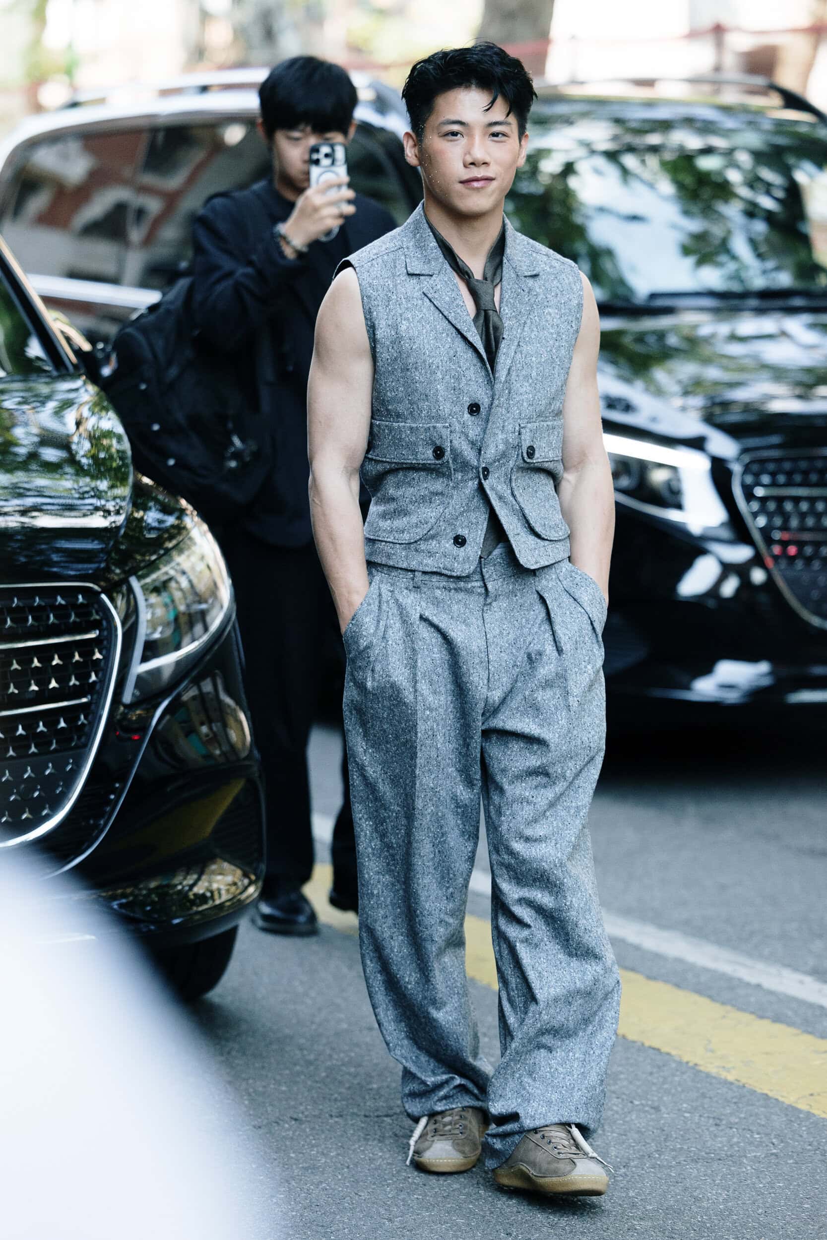 Milano Milan Men's Street Style Spring 2027 Shows