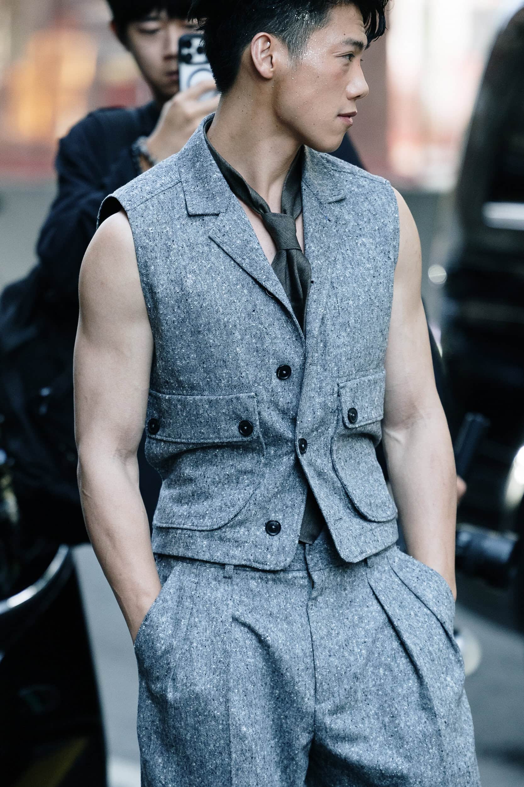 Milano Milan Men's Street Style Spring 2027 Shows