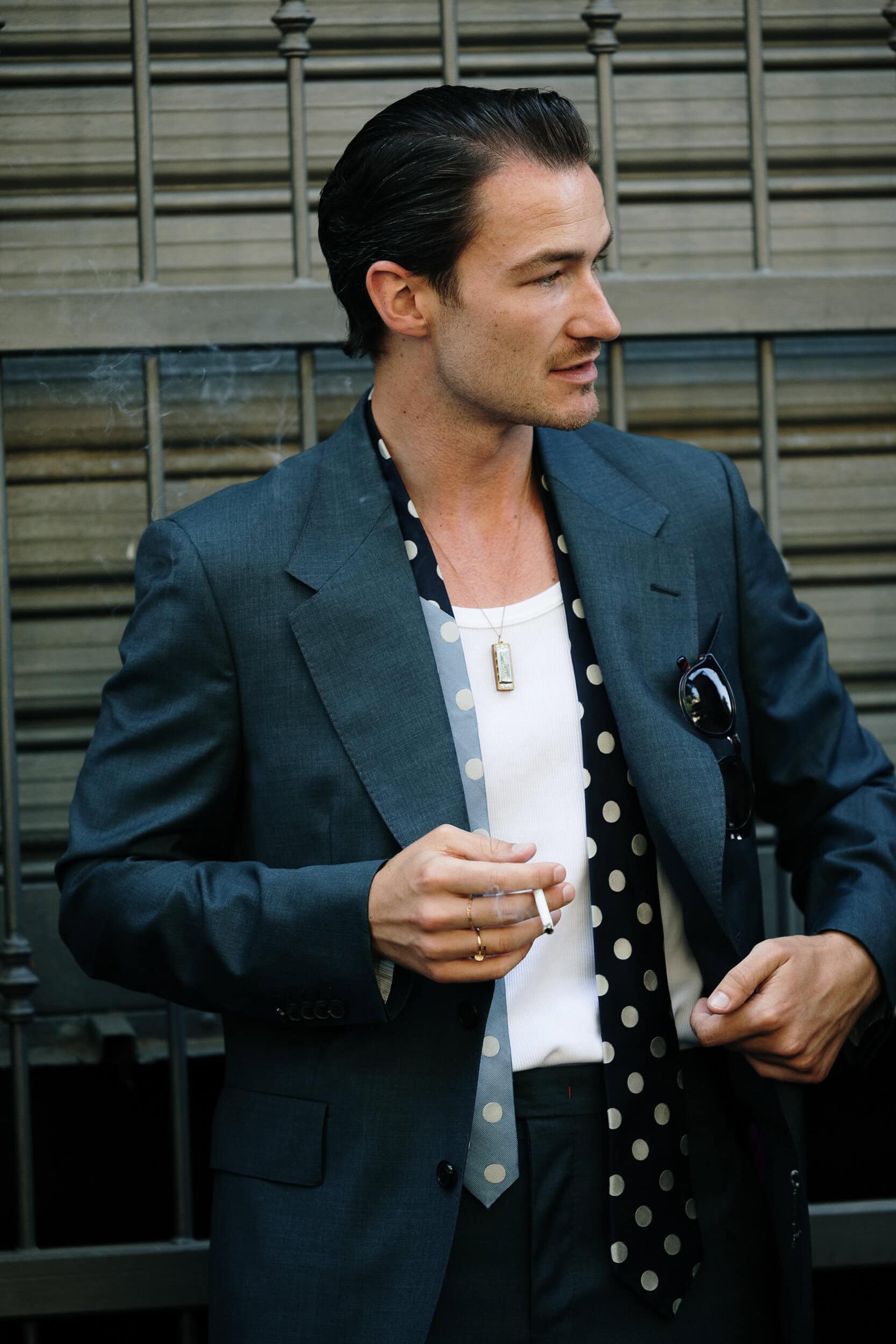 Milano Milan Men's Street Style Spring 2027 Shows