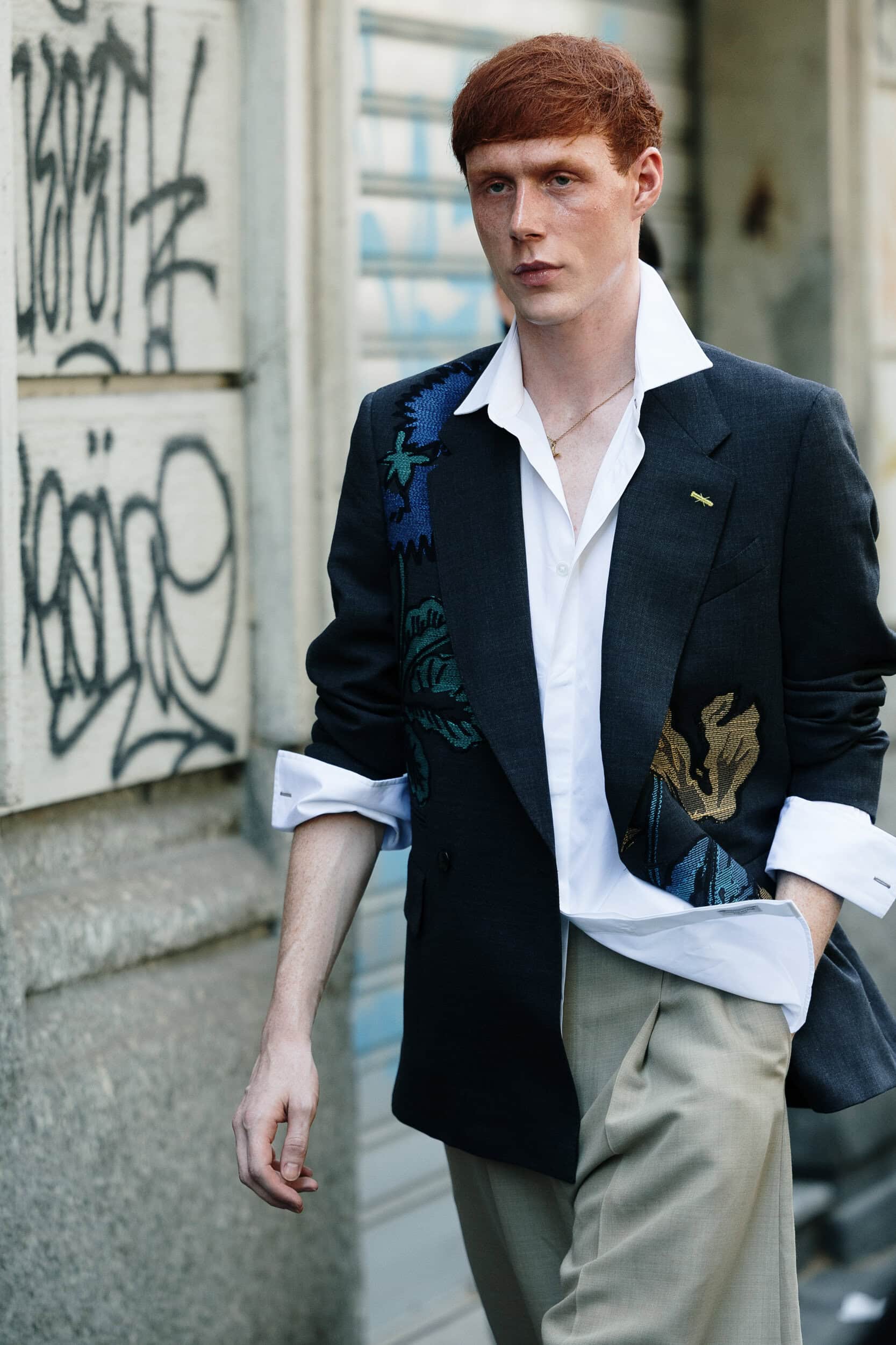 Milano Milan Men's Street Style Spring 2027 Shows