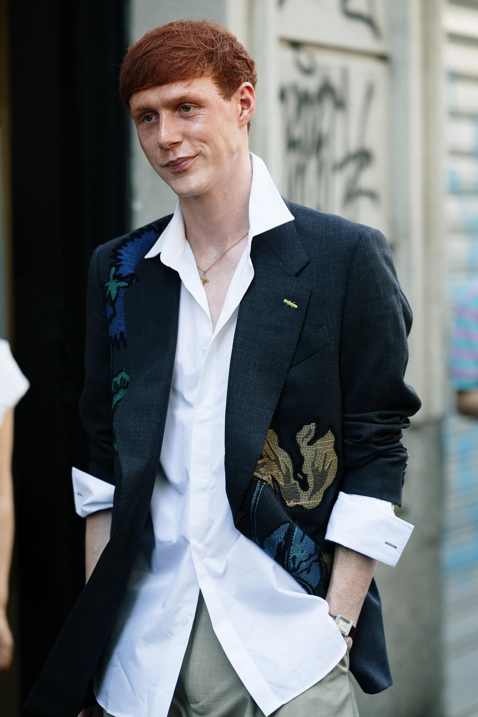 Milano Milan Men's Street Style Spring 2027 Shows