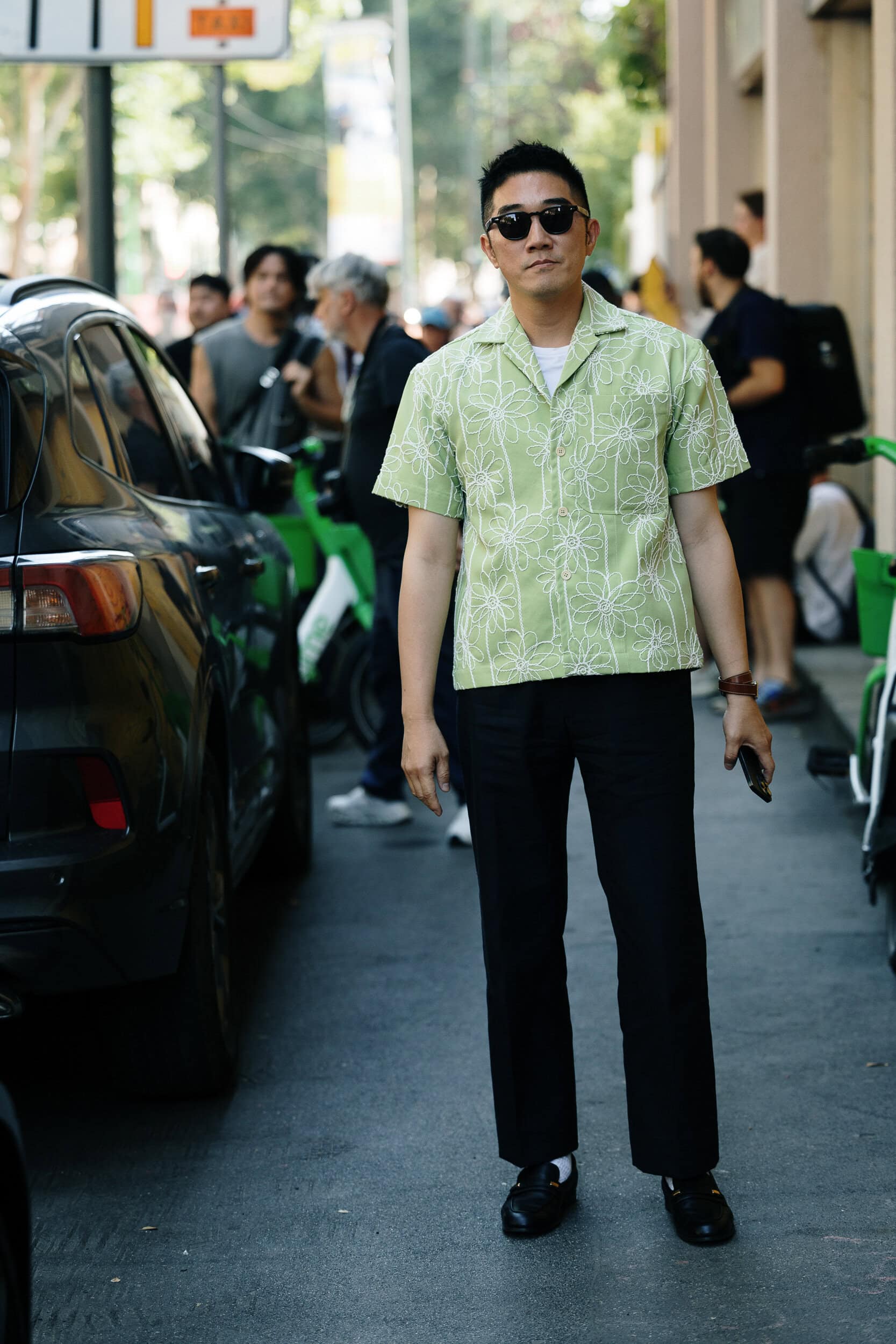 Milano Milan Men's Street Style Spring 2027 Shows