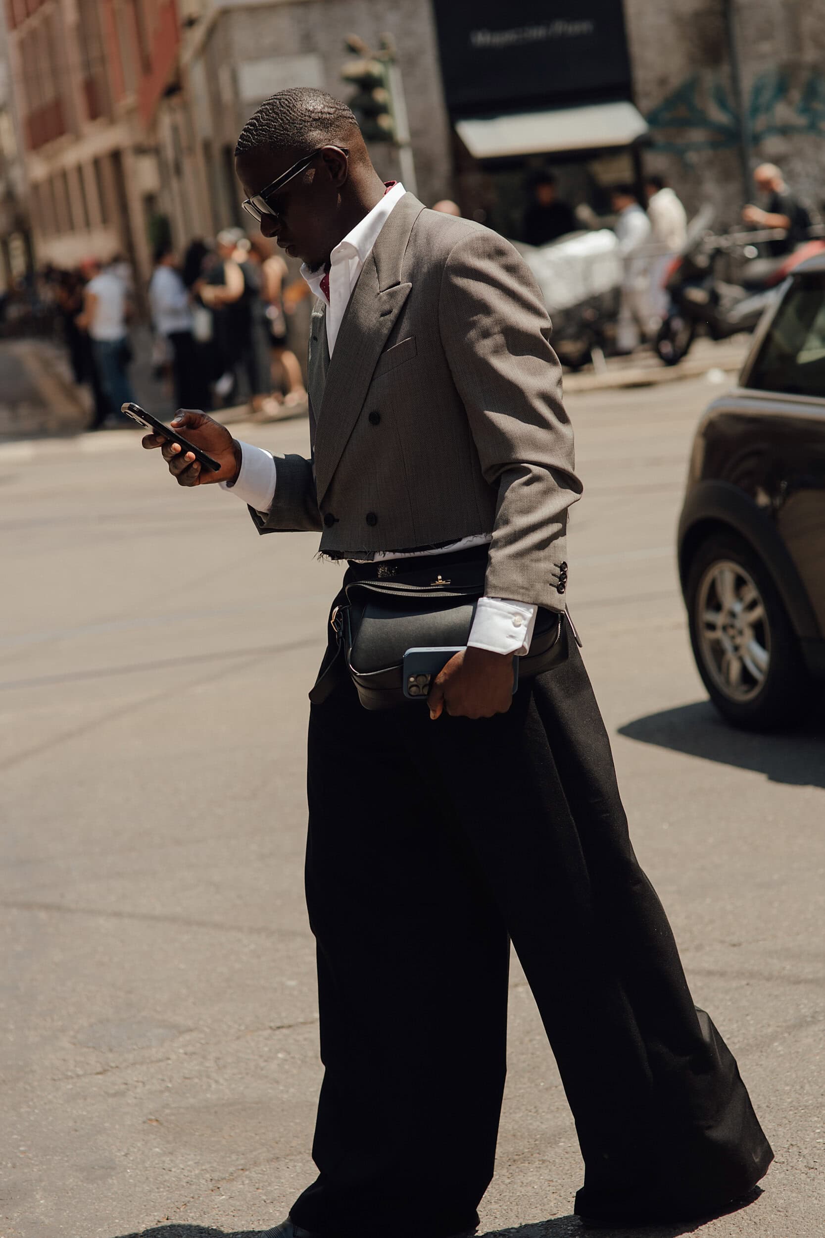 Milano Milan Men's Street Style Spring 2027 Shows