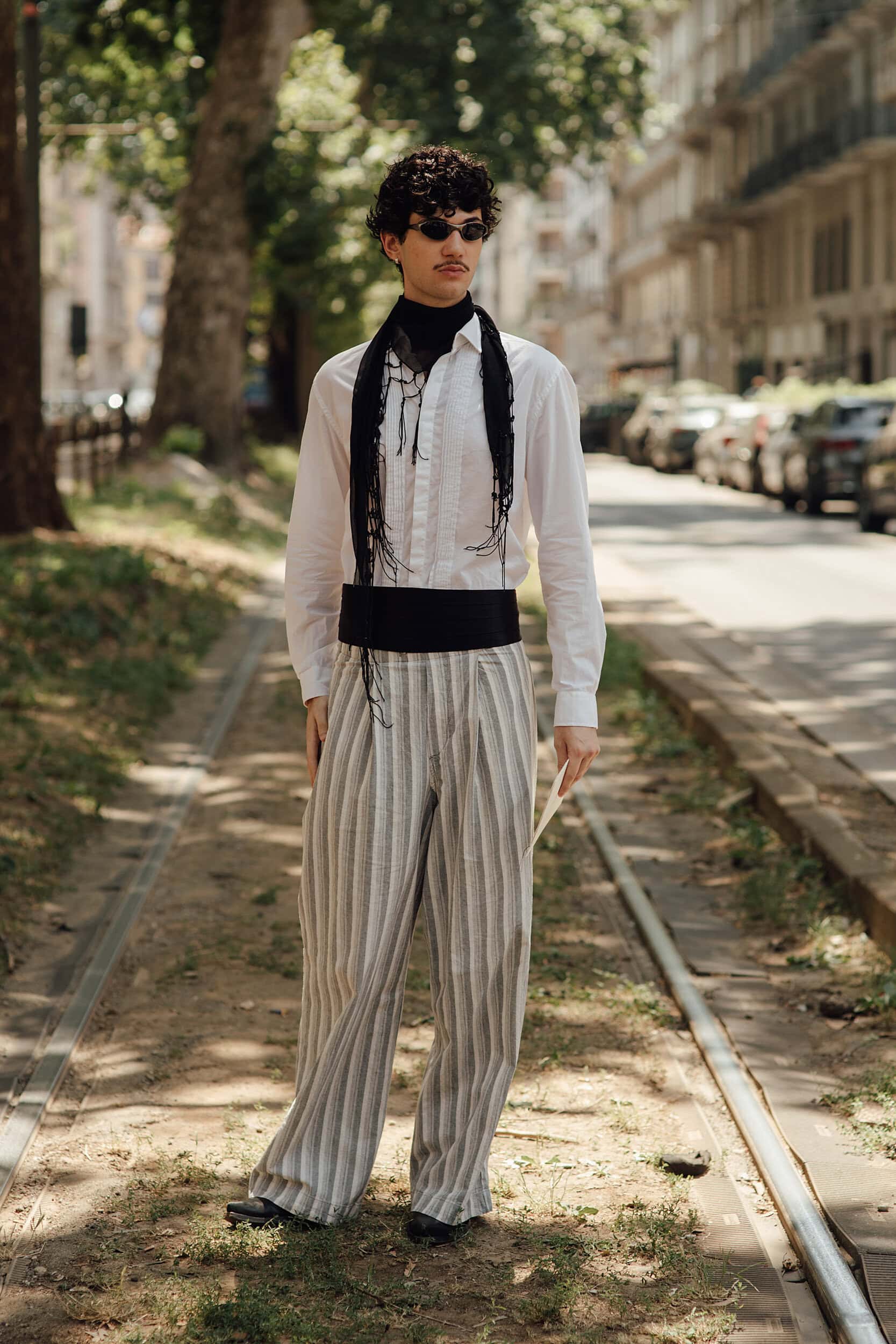 Milano Milan Men's Street Style Spring 2027 Shows