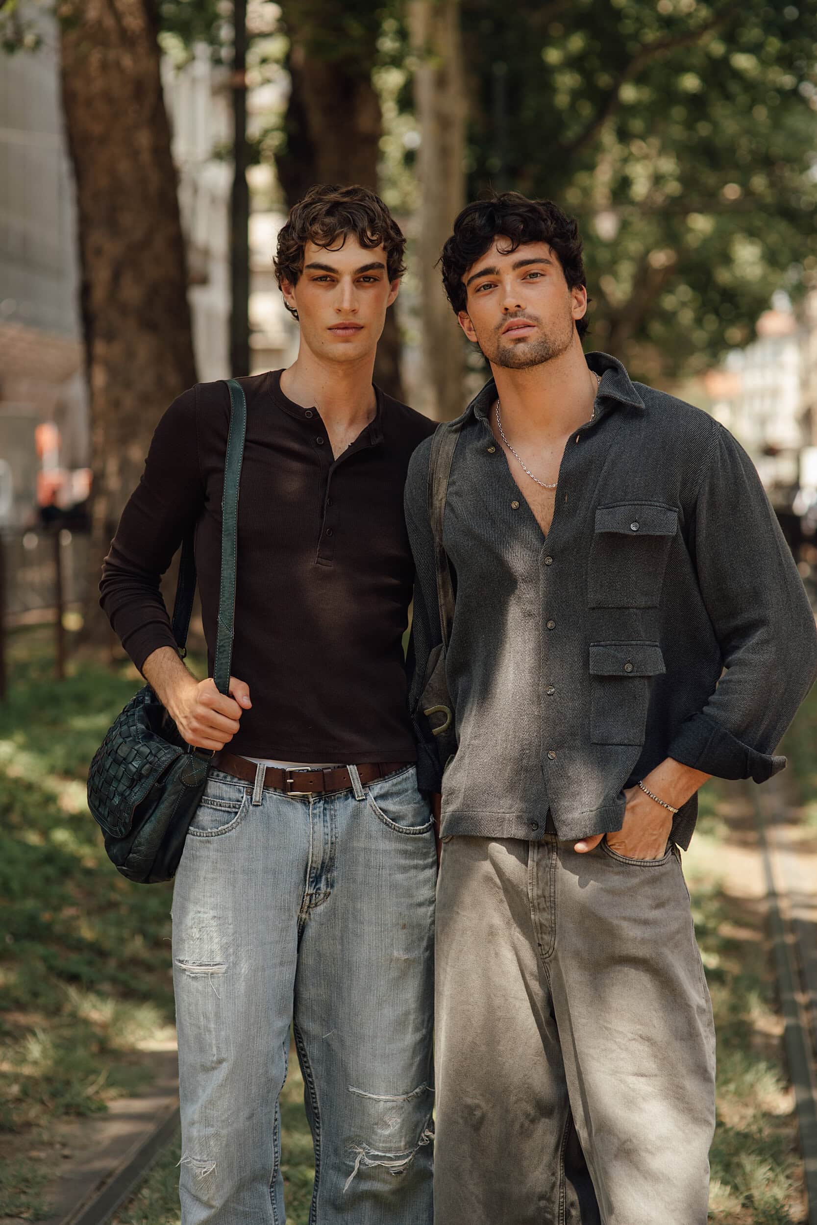 Milano Milan Men's Street Style Spring 2027 Shows