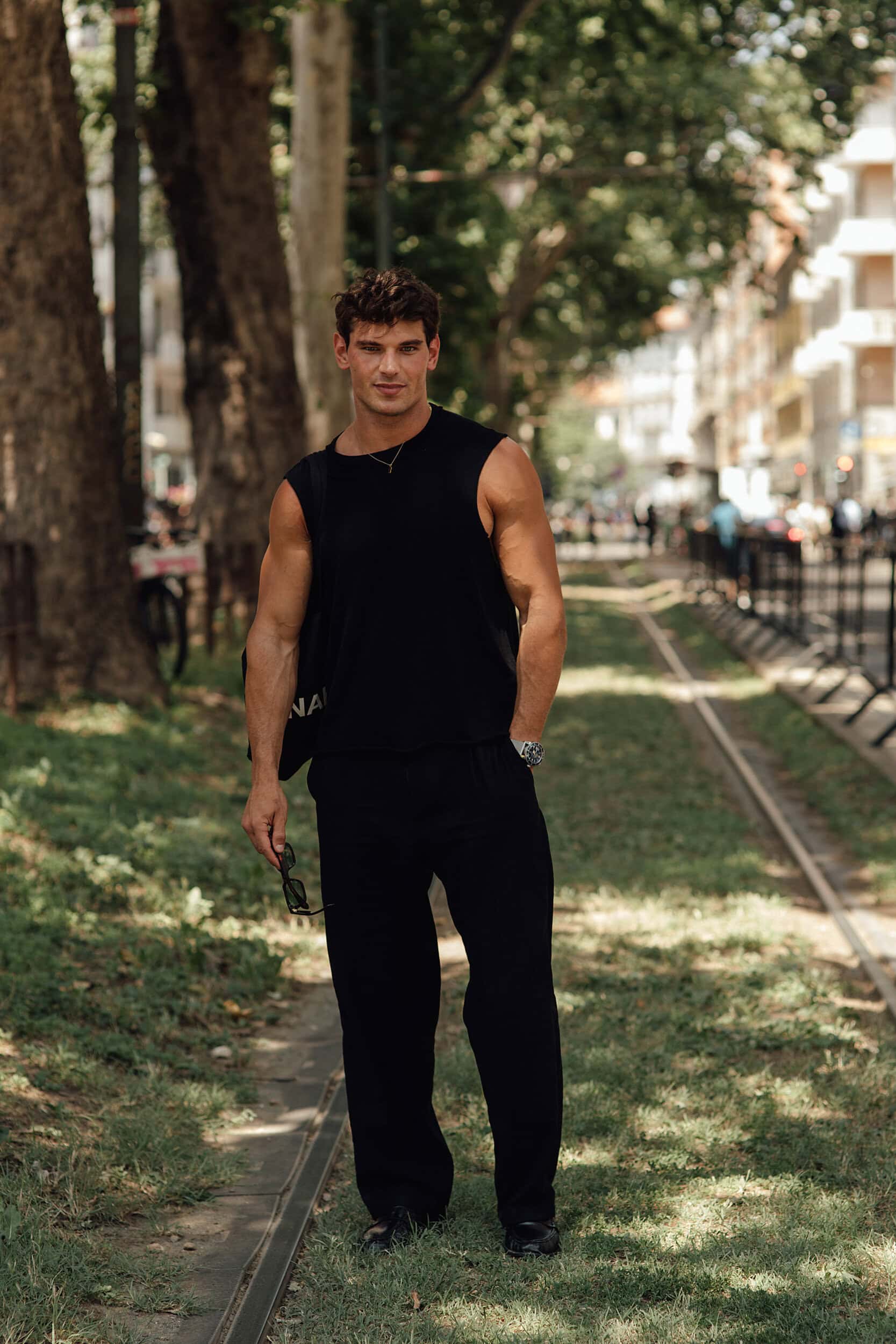 Milano Milan Men's Street Style Spring 2027 Shows