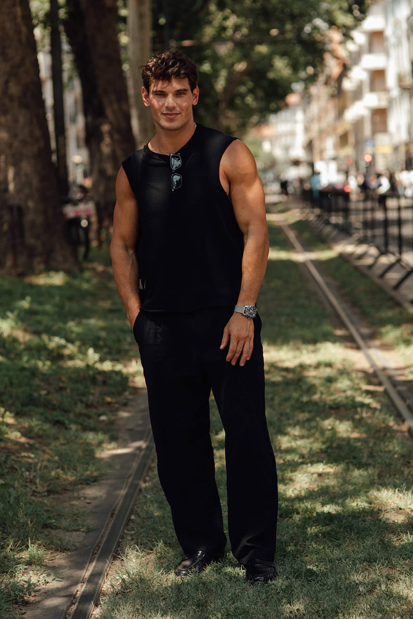 Milano Milan Men's Street Style Spring 2027 Shows