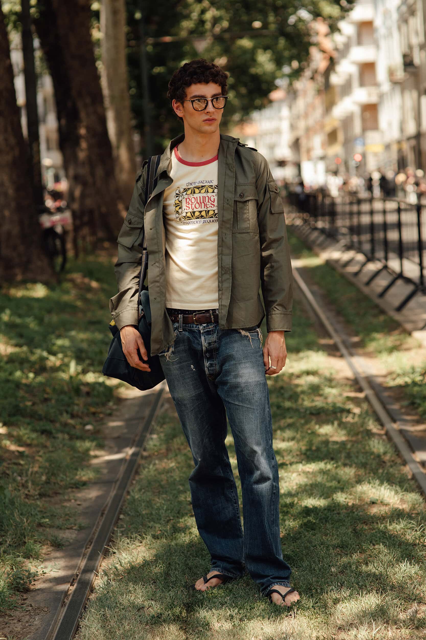 Milano Milan Men's Street Style Spring 2027 Shows