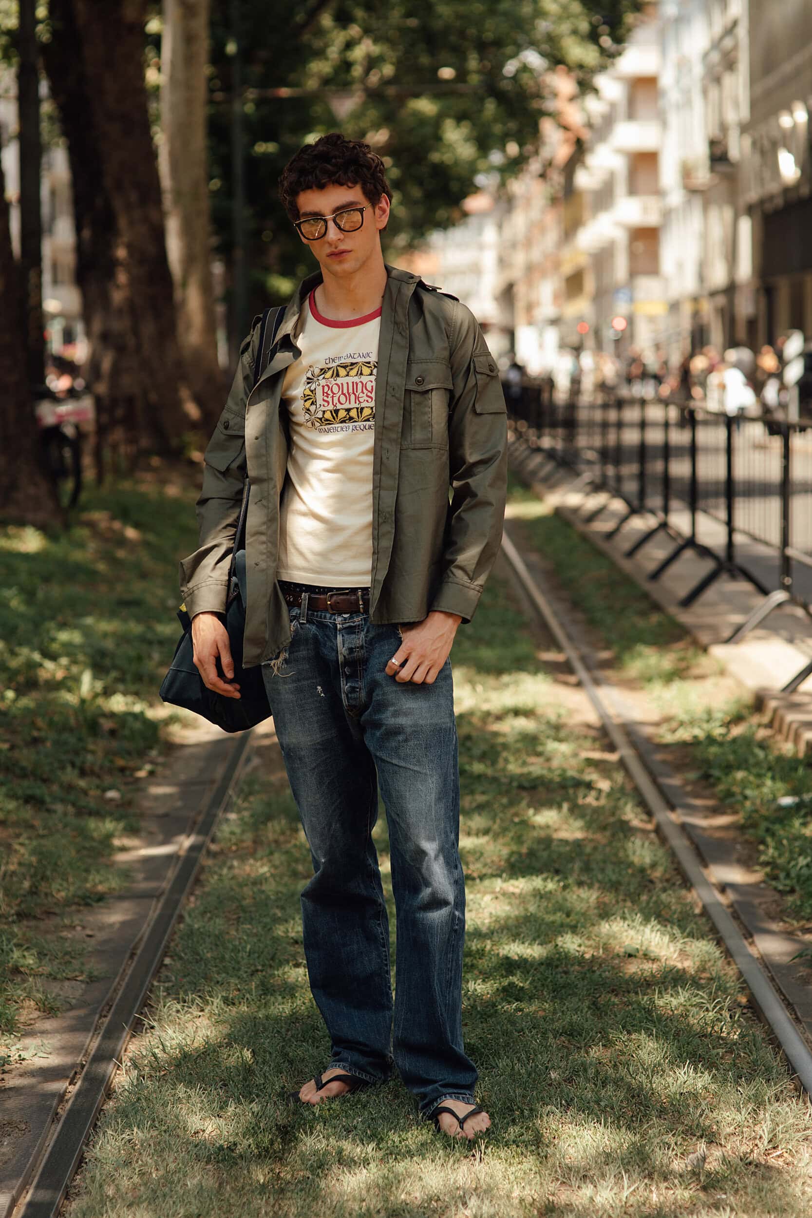 Milano Milan Men's Street Style Spring 2027 Shows