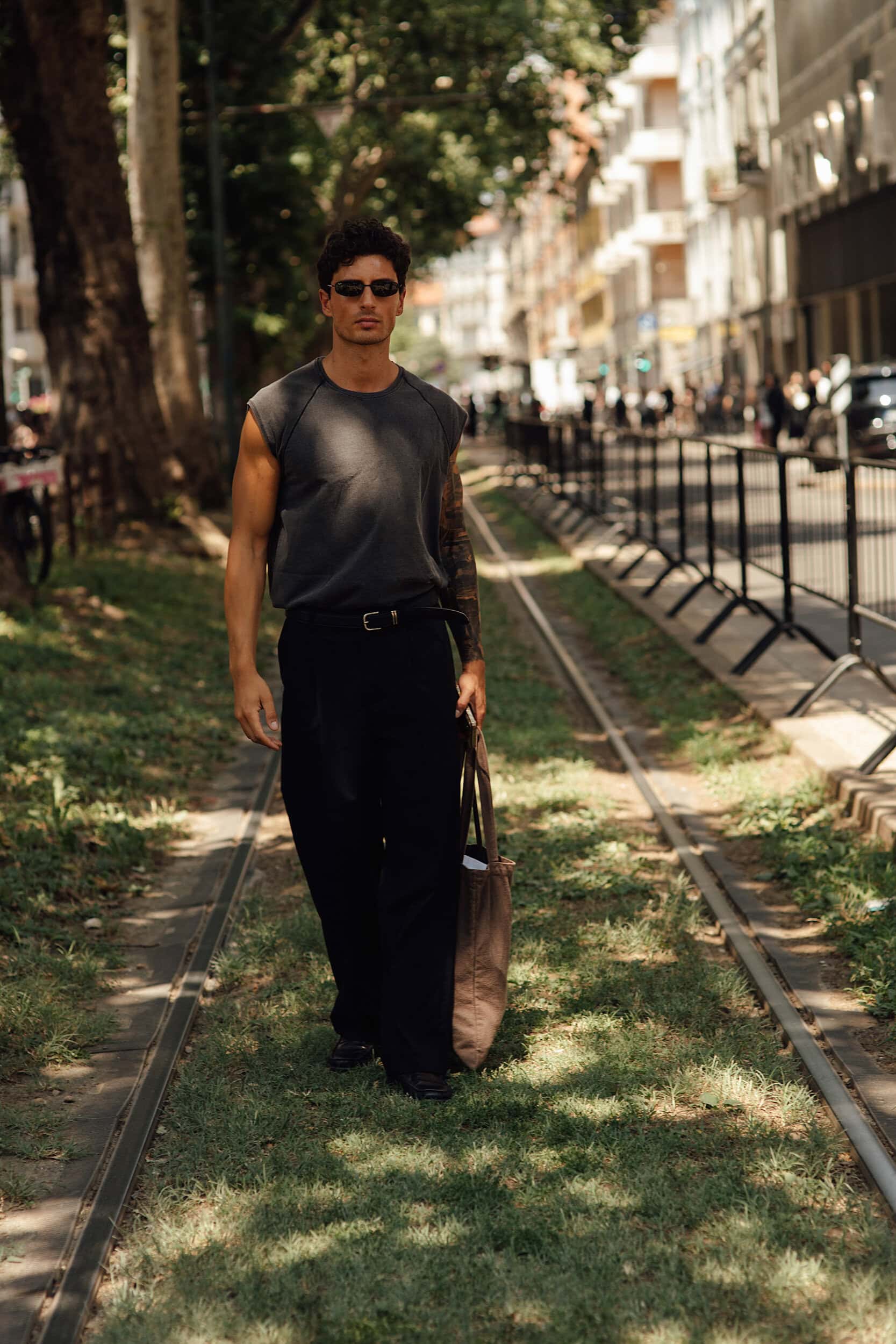 Milano Milan Men's Street Style Spring 2027 Shows