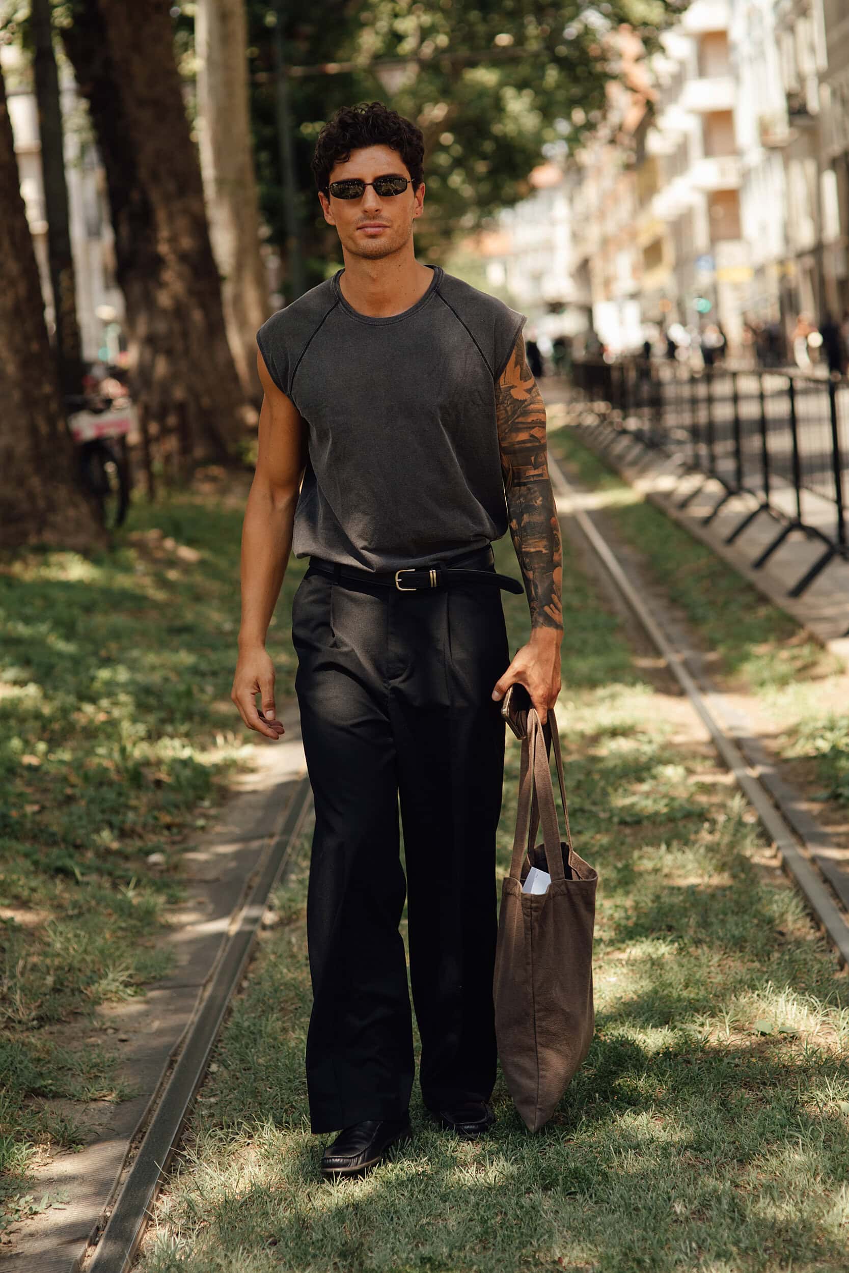 Milano Milan Men's Street Style Spring 2027 Shows