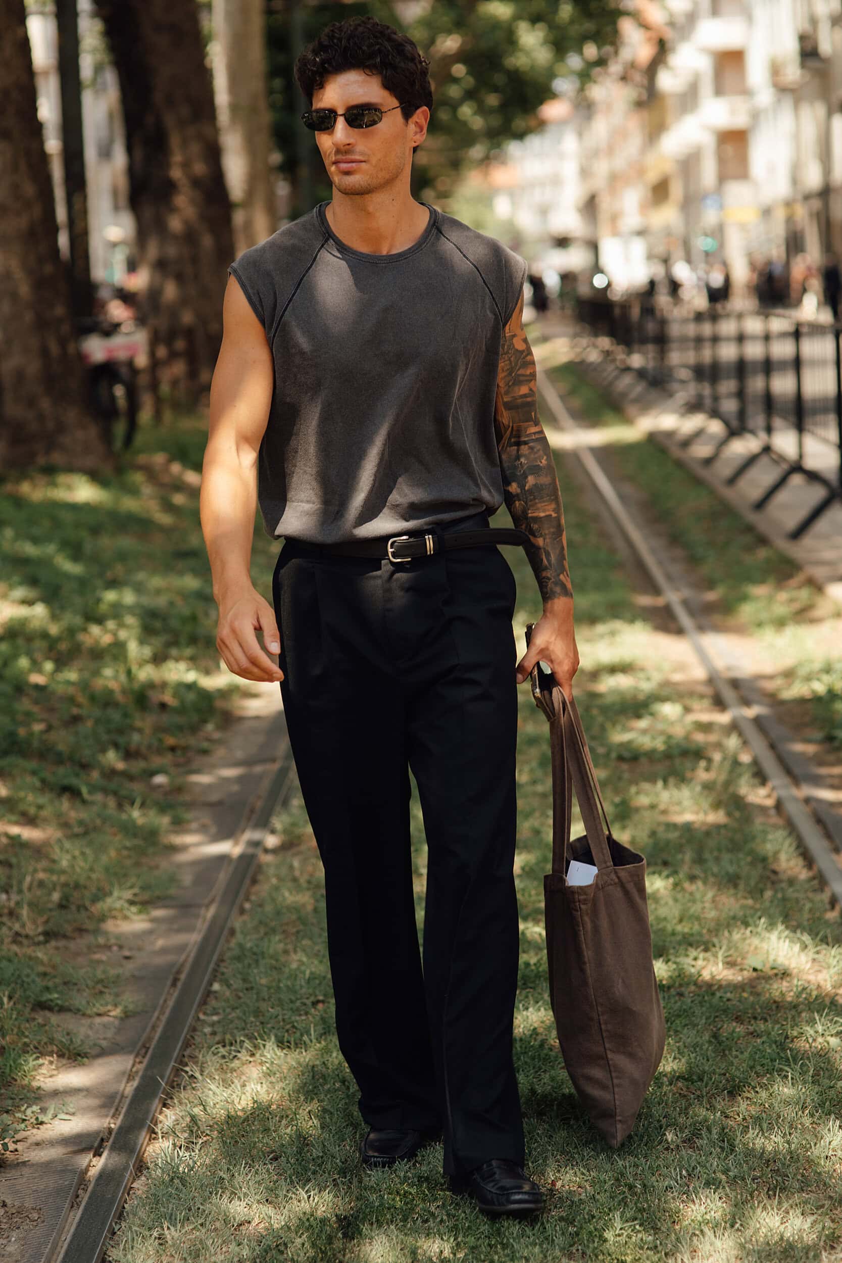 Milano Milan Men's Street Style Spring 2027 Shows