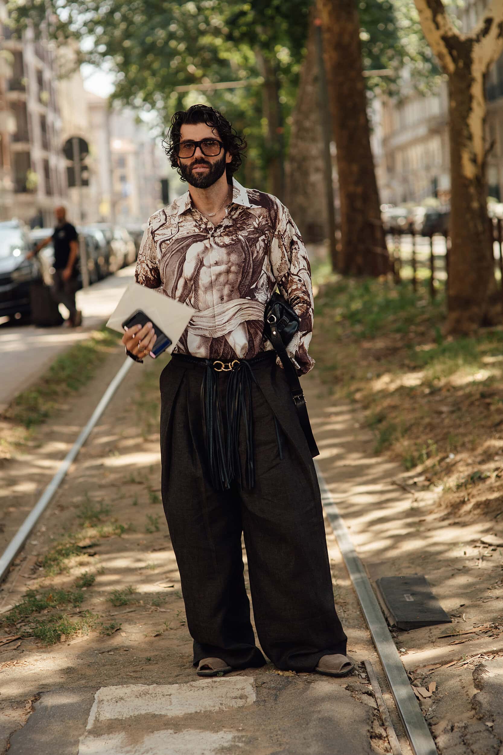 Milano Milan Men's Street Style Spring 2027 Shows