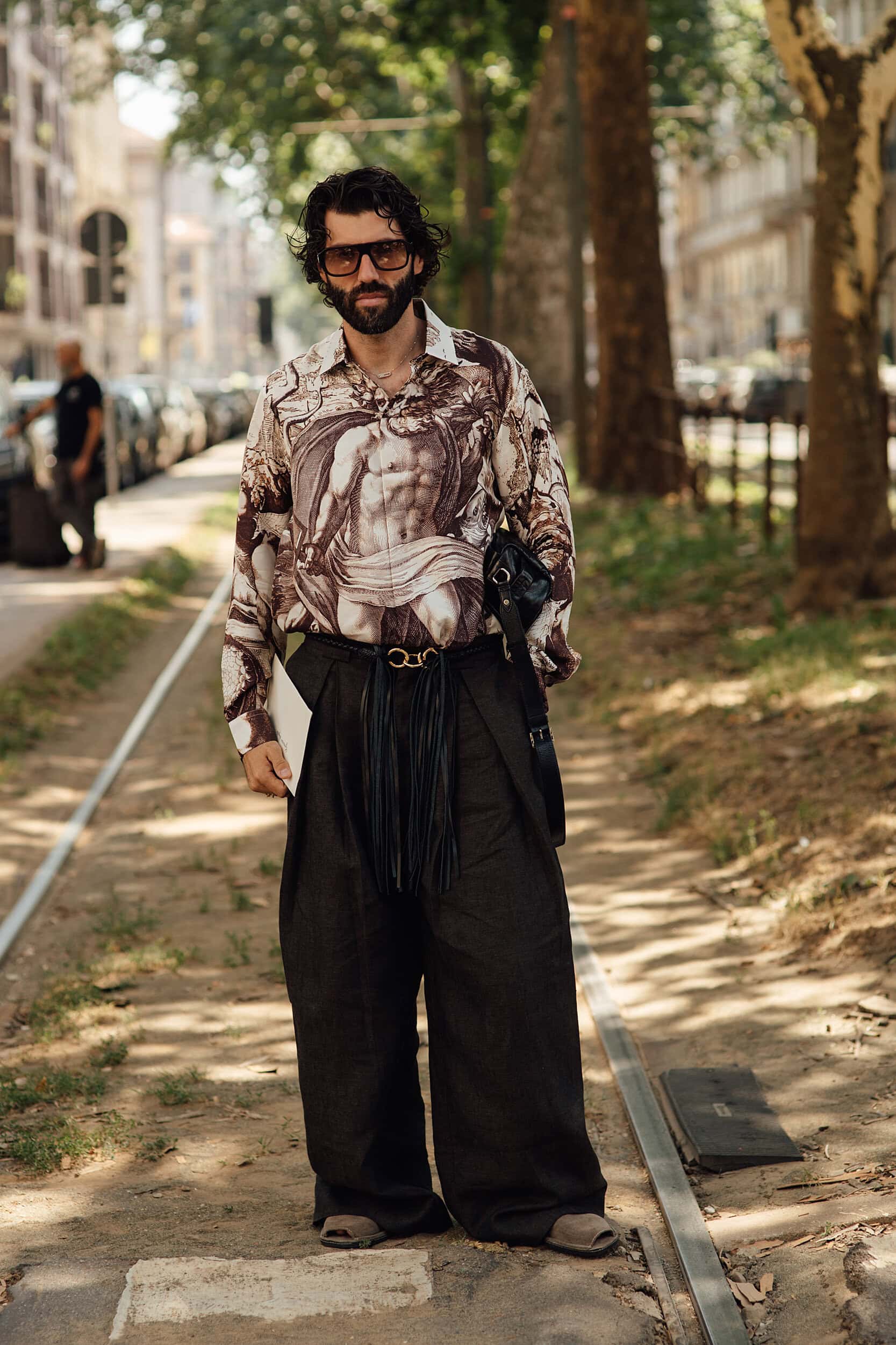 Milano Milan Men's Street Style Spring 2027 Shows