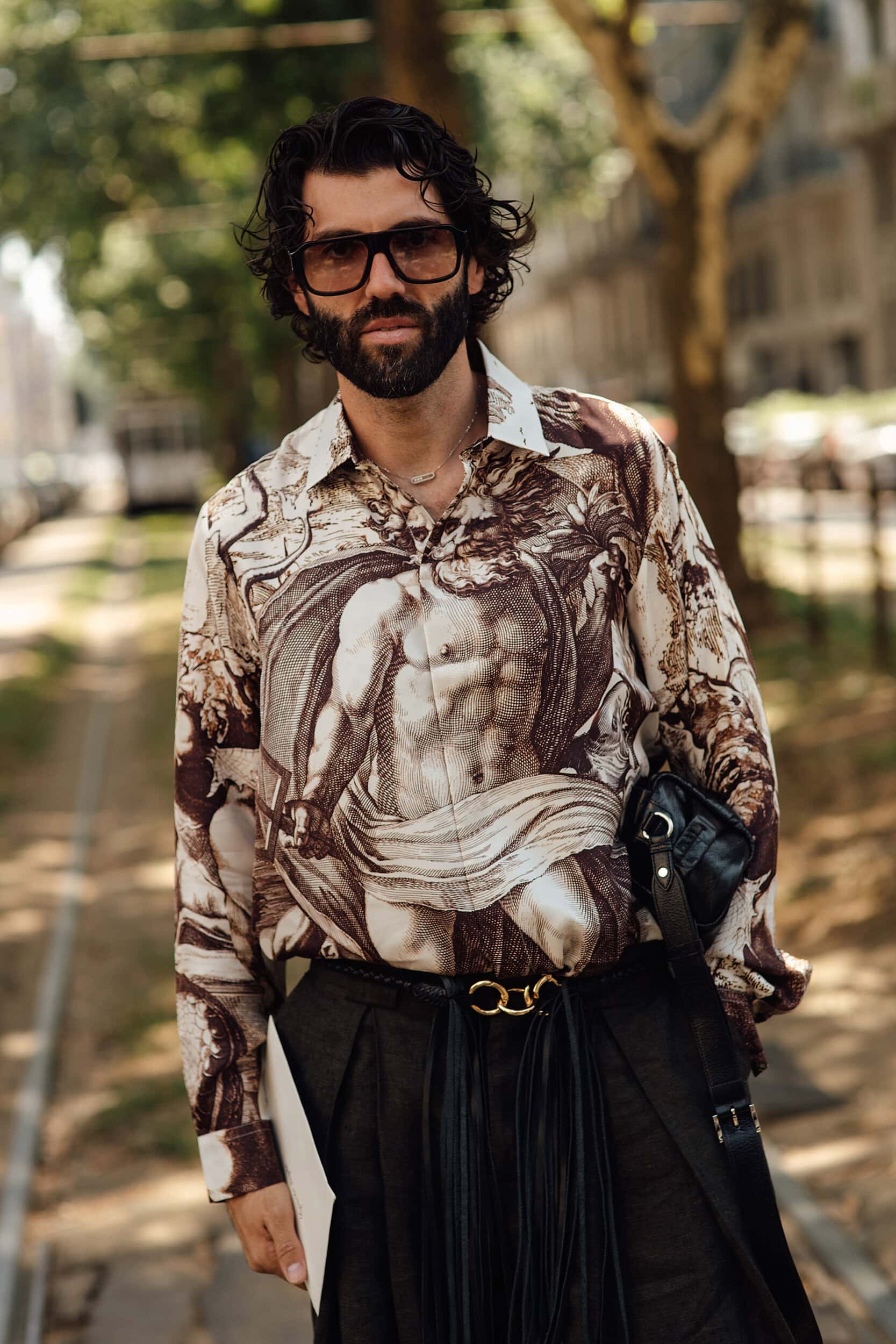 Milano Milan Men's Street Style Spring 2027 Shows