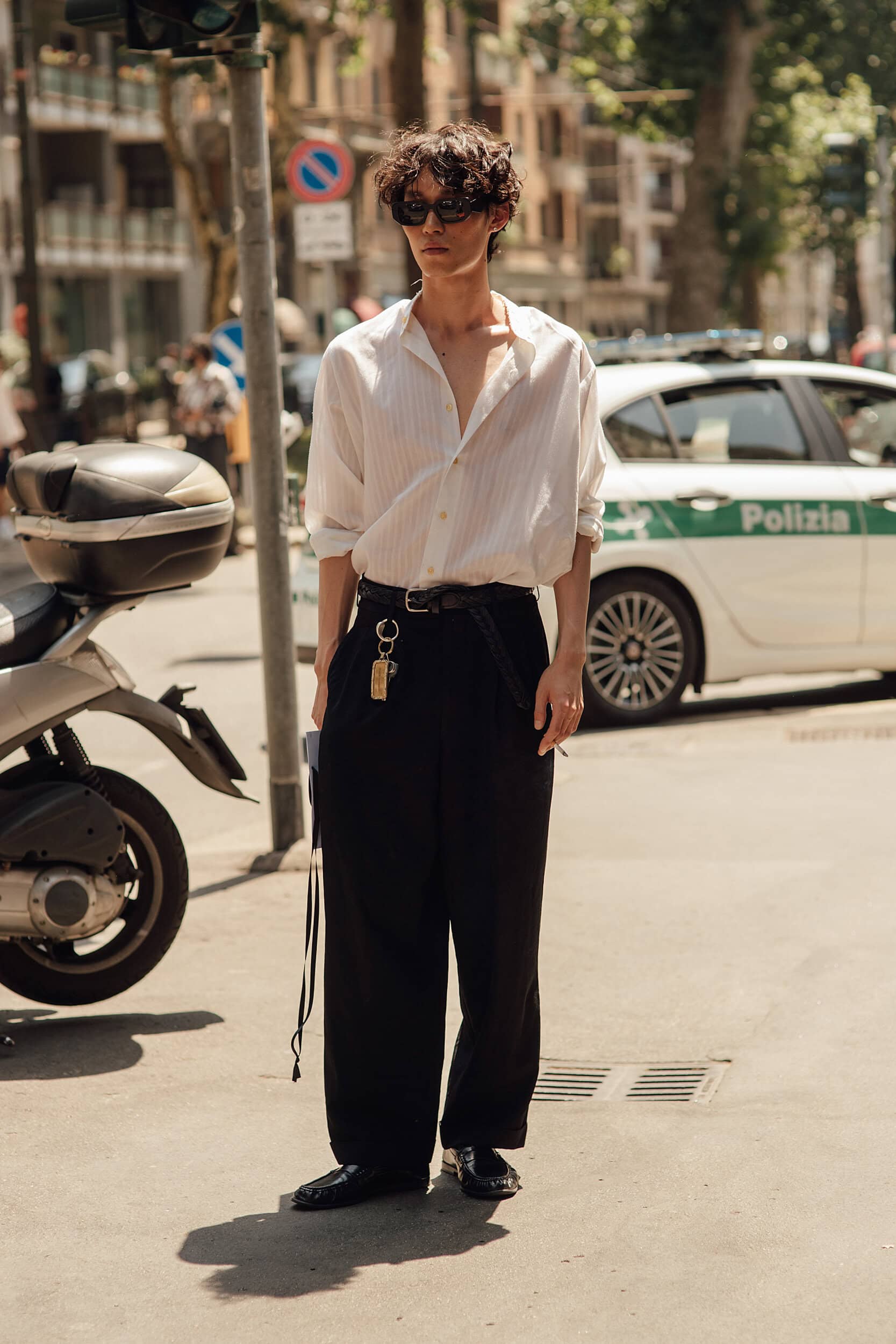 Milano Milan Men's Street Style Spring 2027 Shows