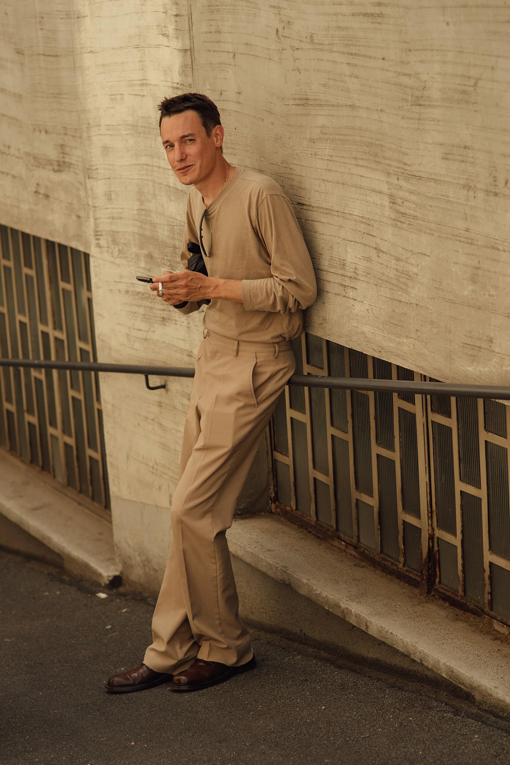 Milano Milan Men's Street Style Spring 2027 Shows