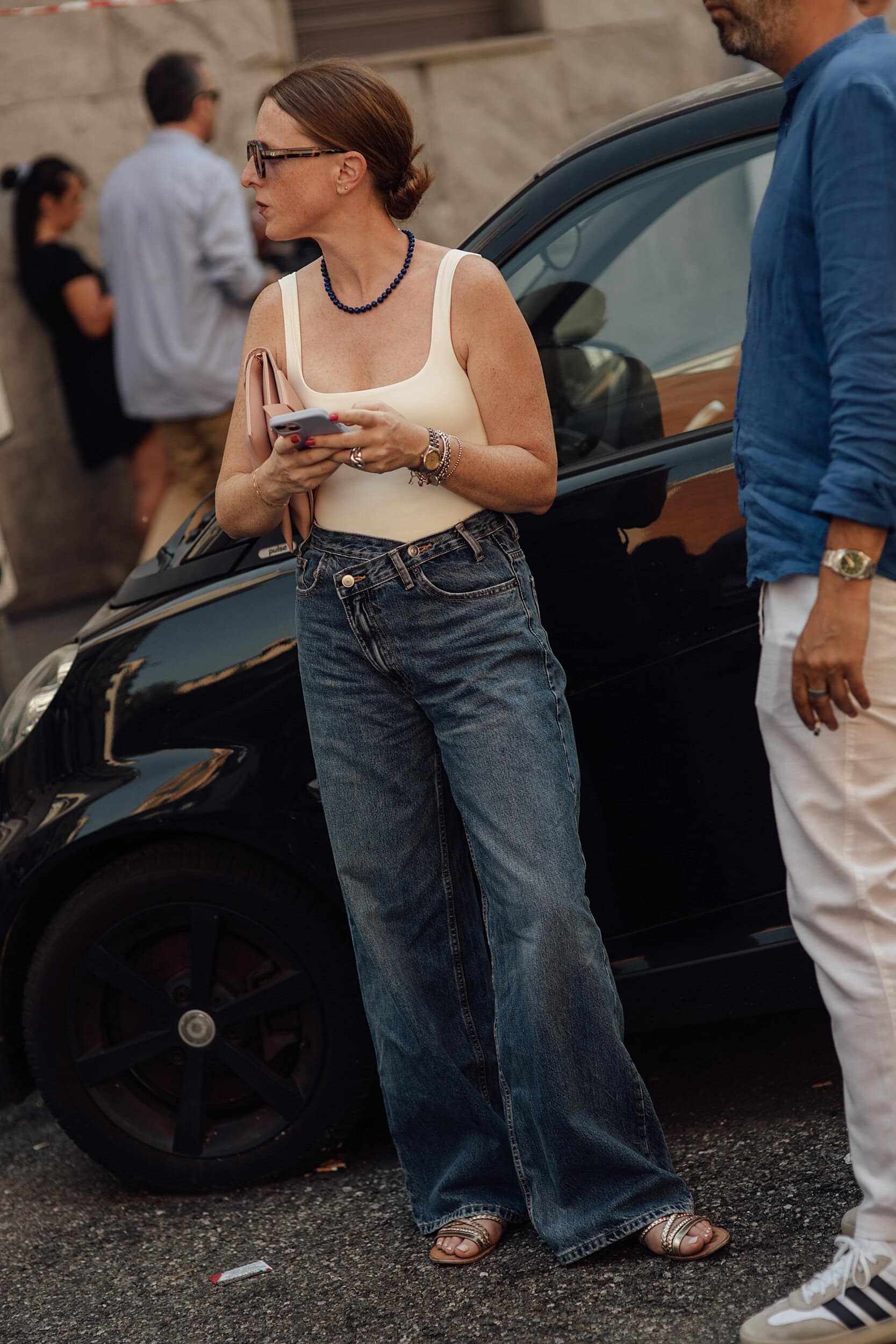 Milano Milan Men's Street Style Spring 2027 Shows