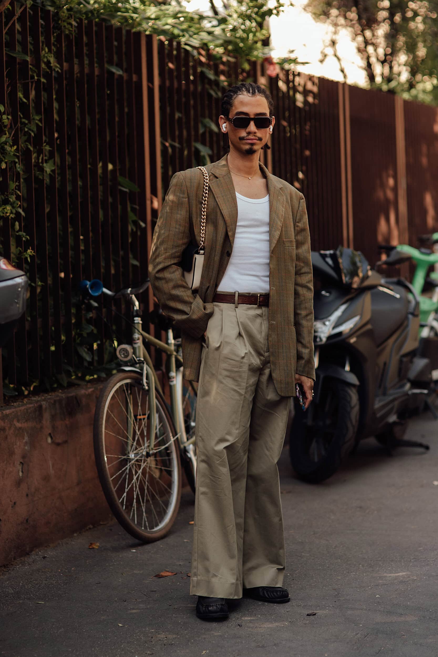 Milano Milan Men's Street Style Spring 2027 Shows
