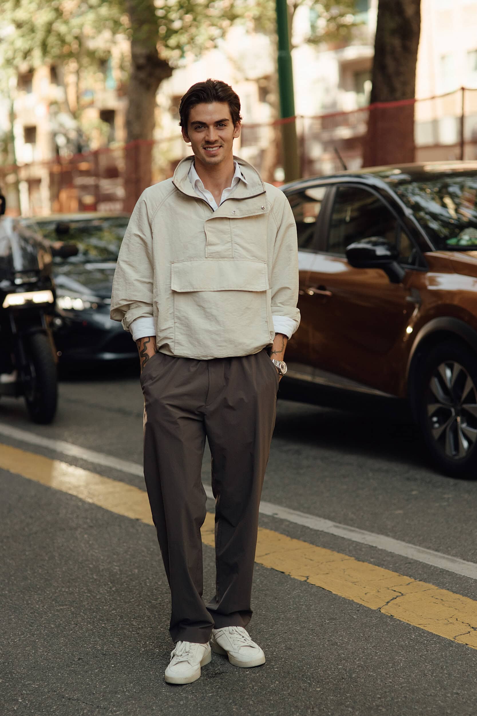 Milano Milan Men's Street Style Spring 2027 Shows