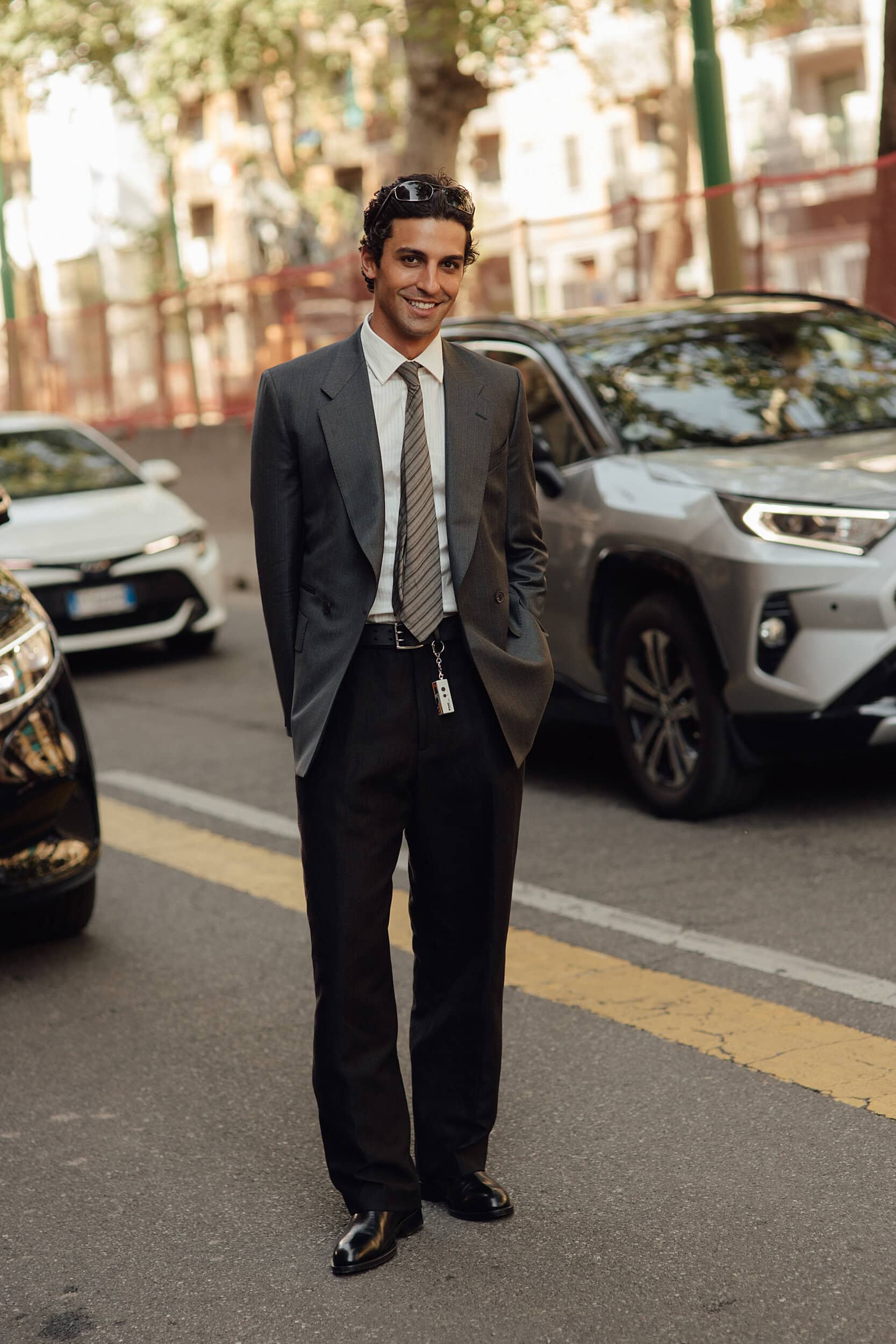 Milano Milan Men's Street Style Spring 2027 Shows