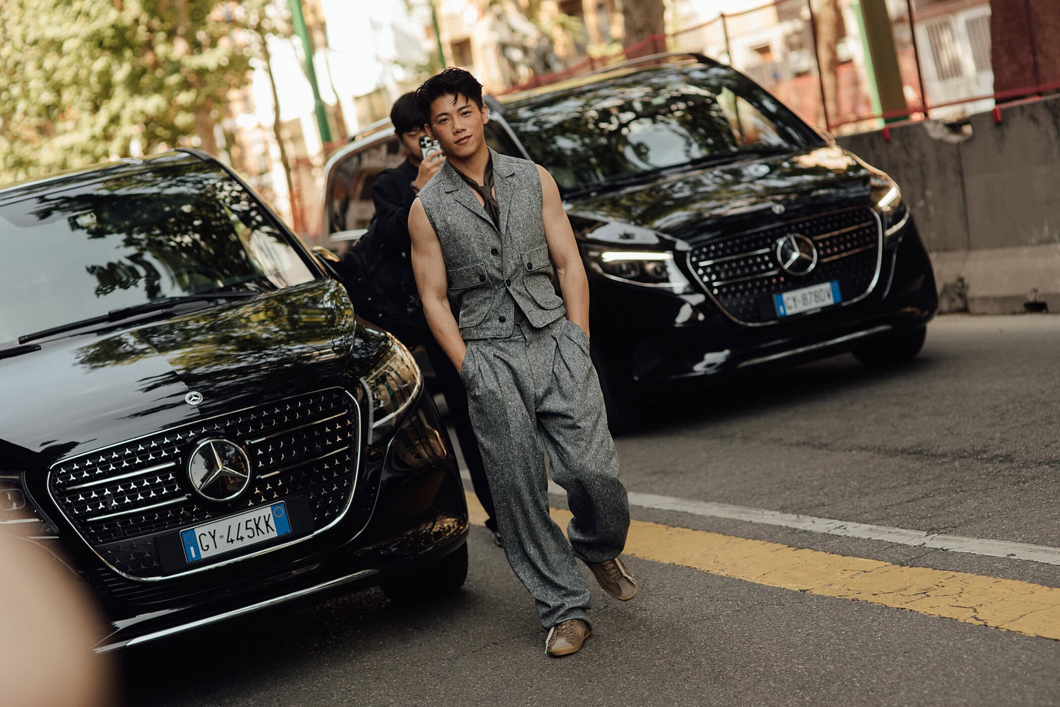 Milano Milan Men's Street Style Spring 2027 Shows