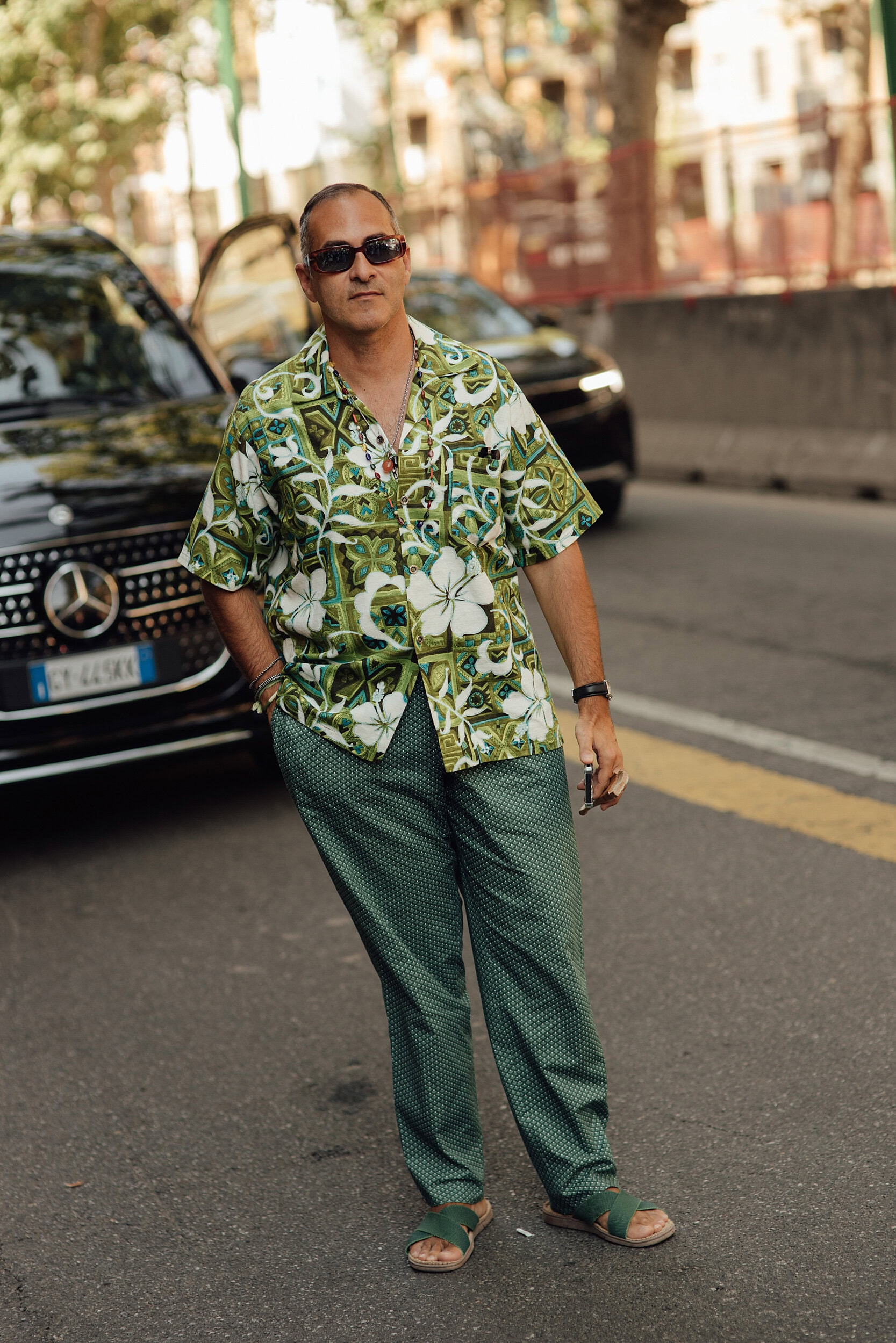 Milano Milan Men's Street Style Spring 2027 Shows
