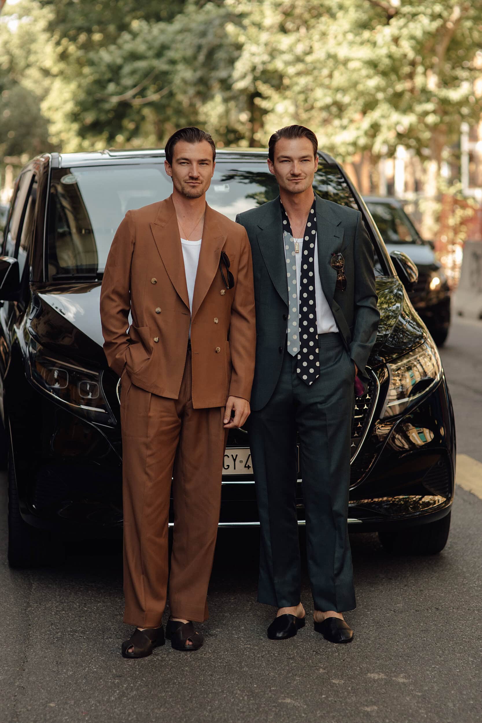 Milano Milan Men's Street Style Spring 2027 Shows
