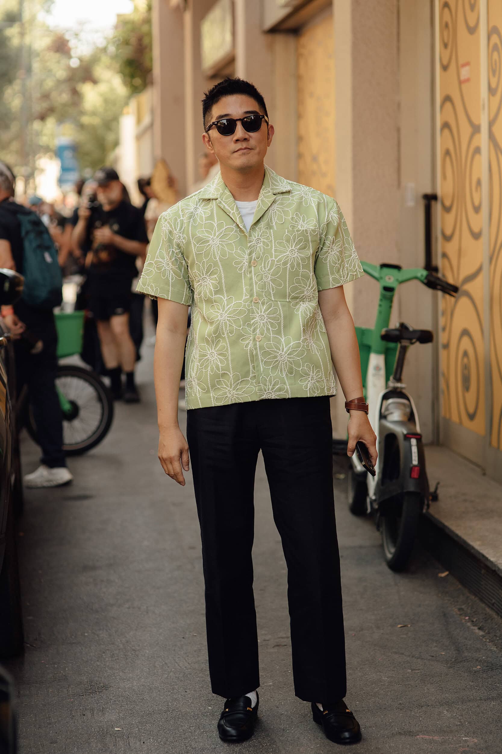 Milano Milan Men's Street Style Spring 2027 Shows