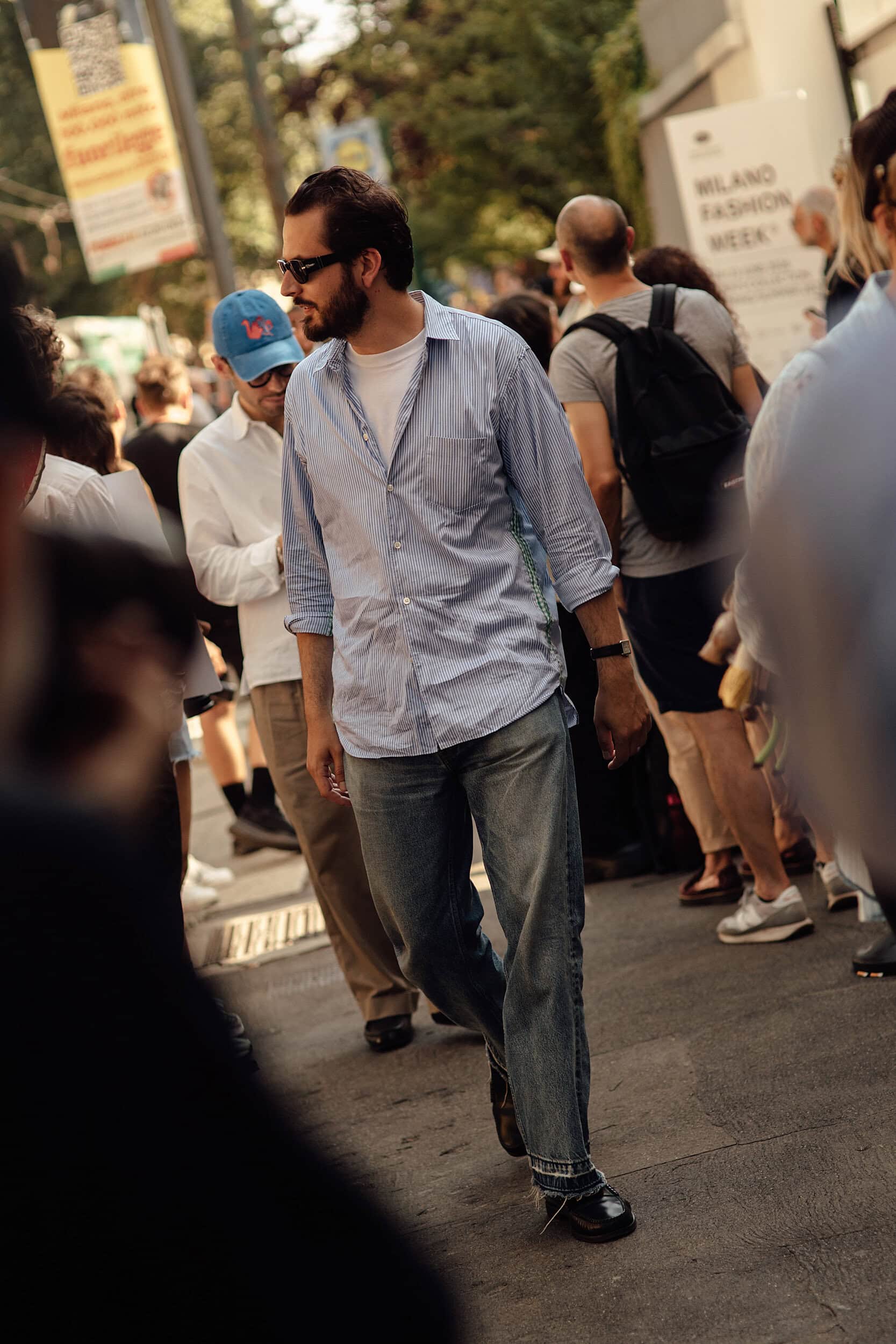 Milano Milan Men's Street Style Spring 2027 Shows