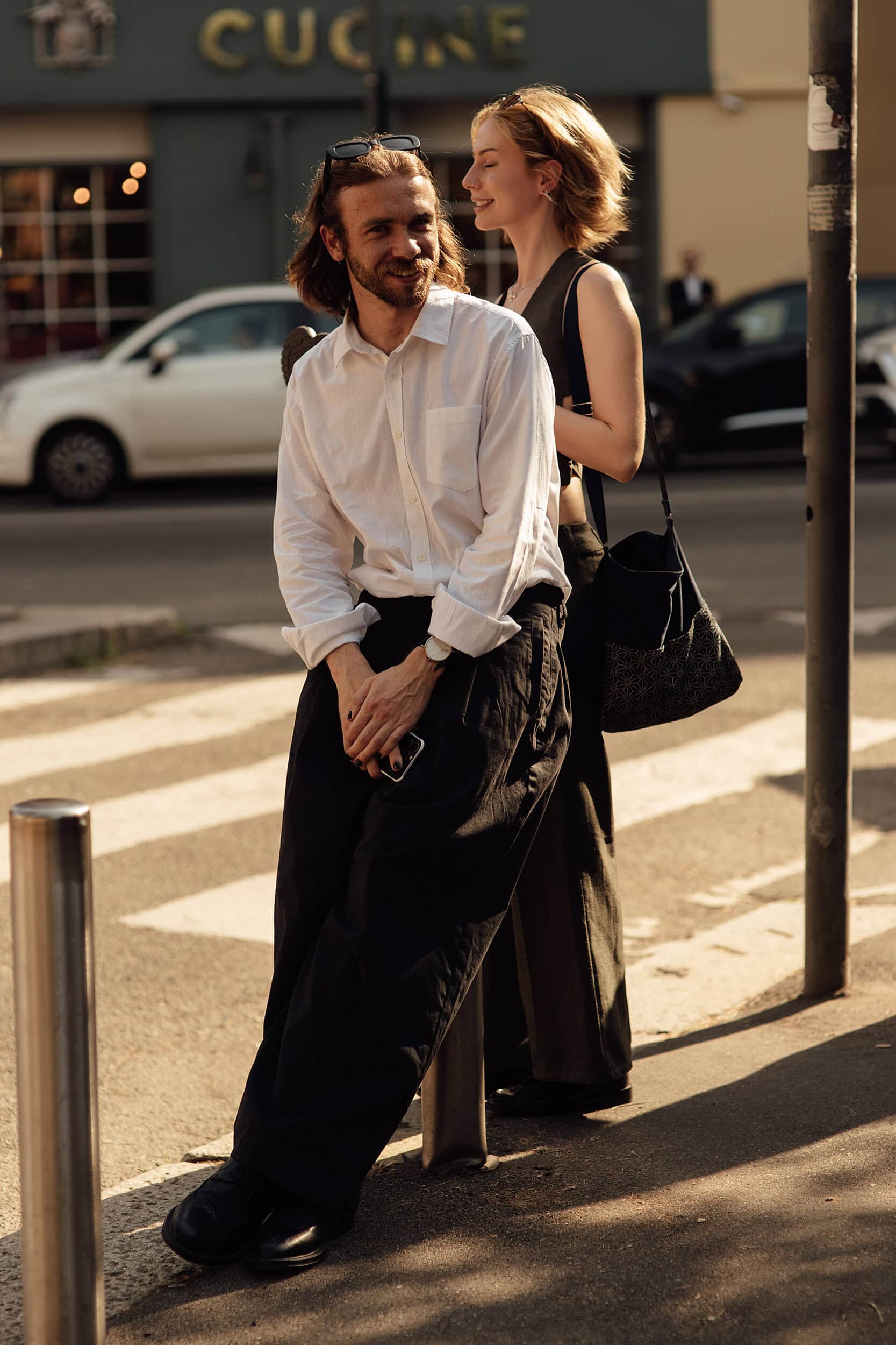 Milano Milan Men's Street Style Spring 2027 Shows