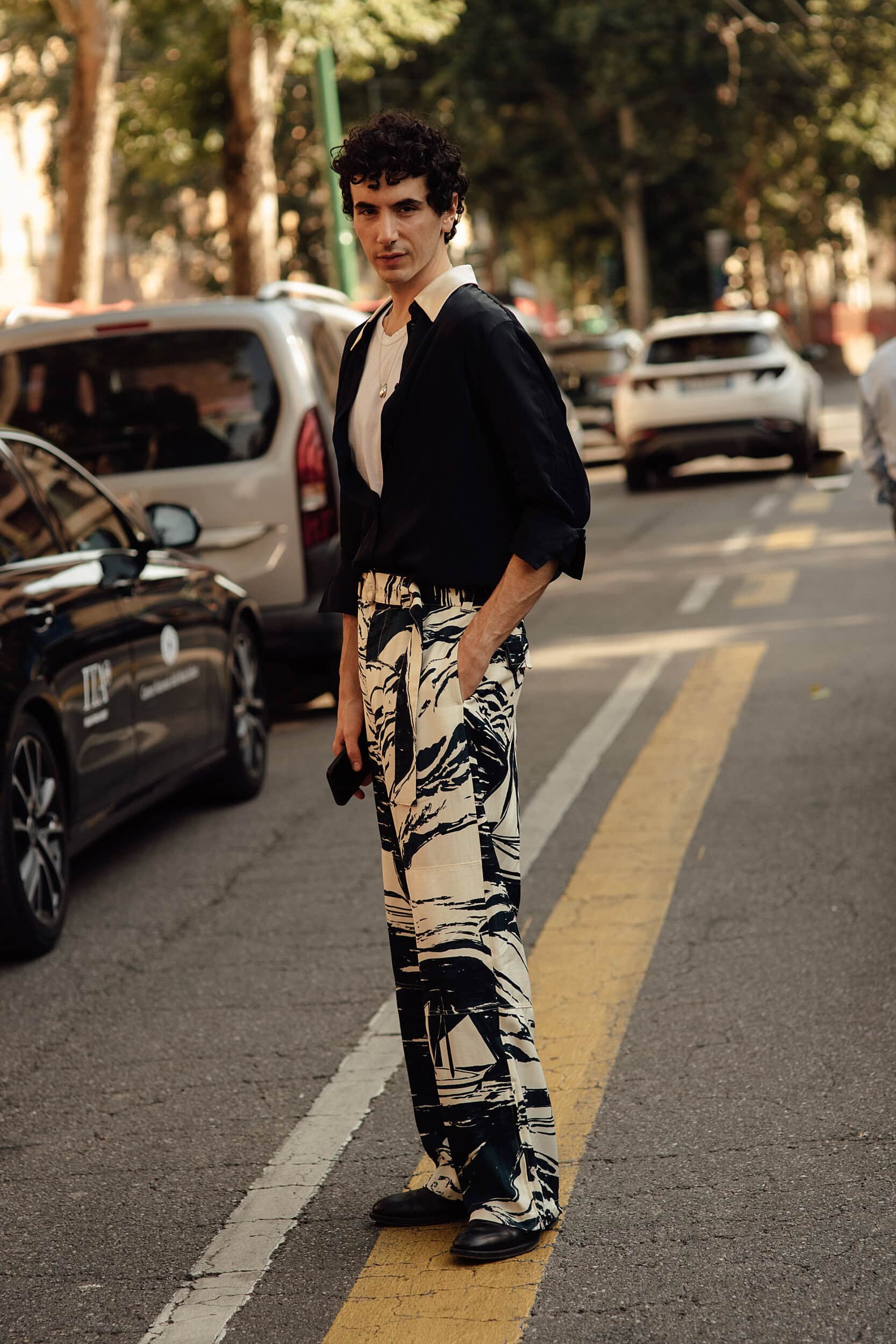 Milano Milan Men's Street Style Spring 2027 Shows