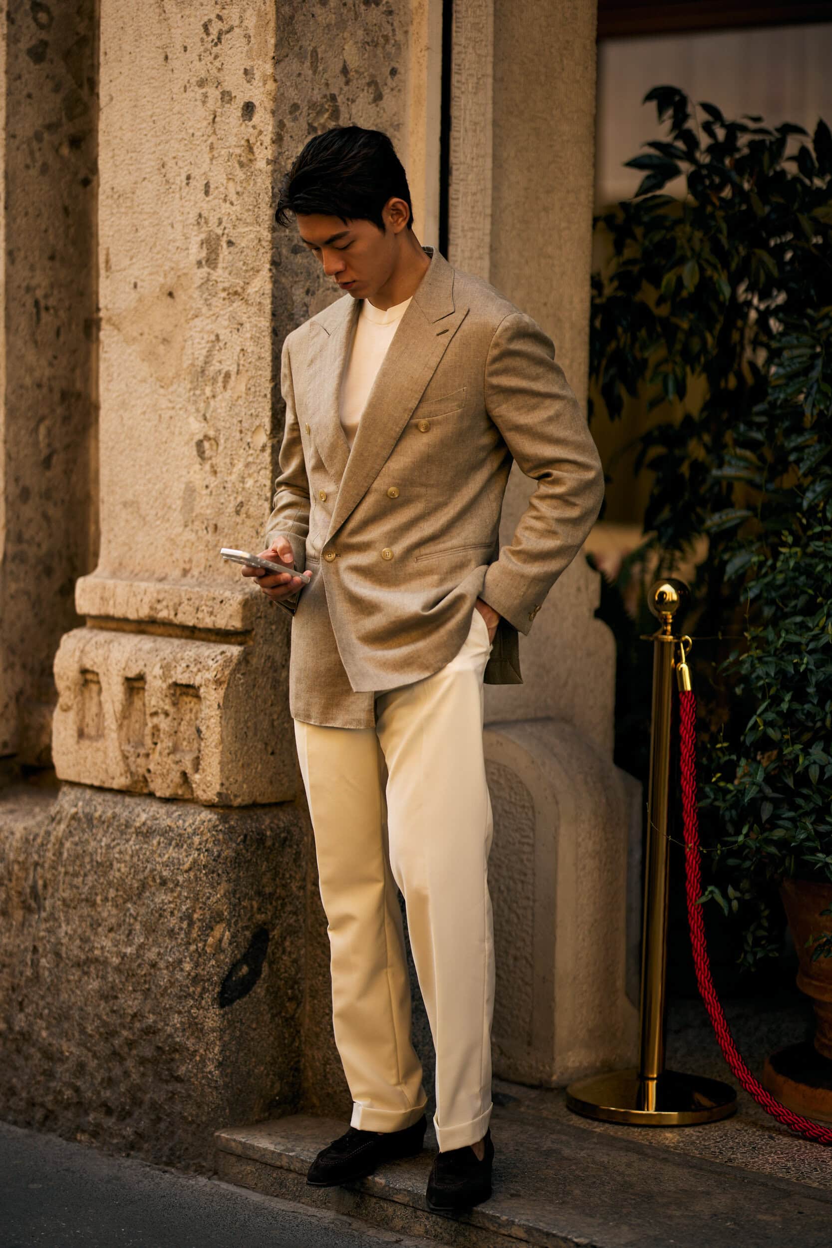 Milano Milan Men's Street Style Spring 2027 Shows