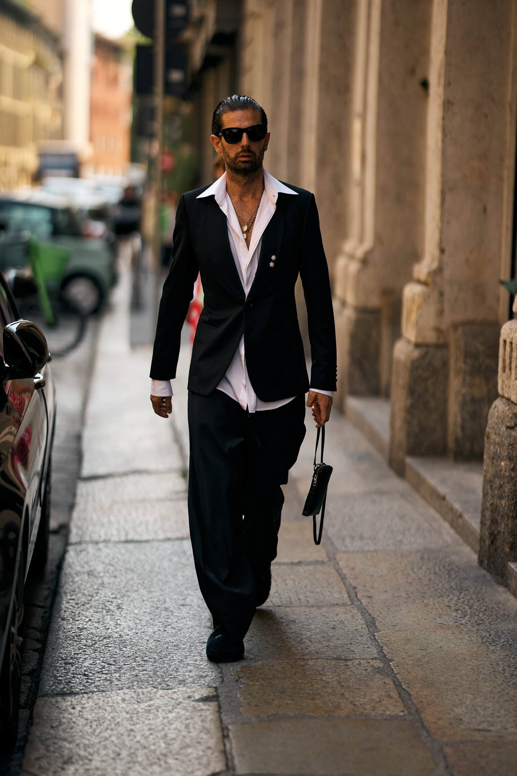 Milano Milan Men's Street Style Spring 2027 Shows