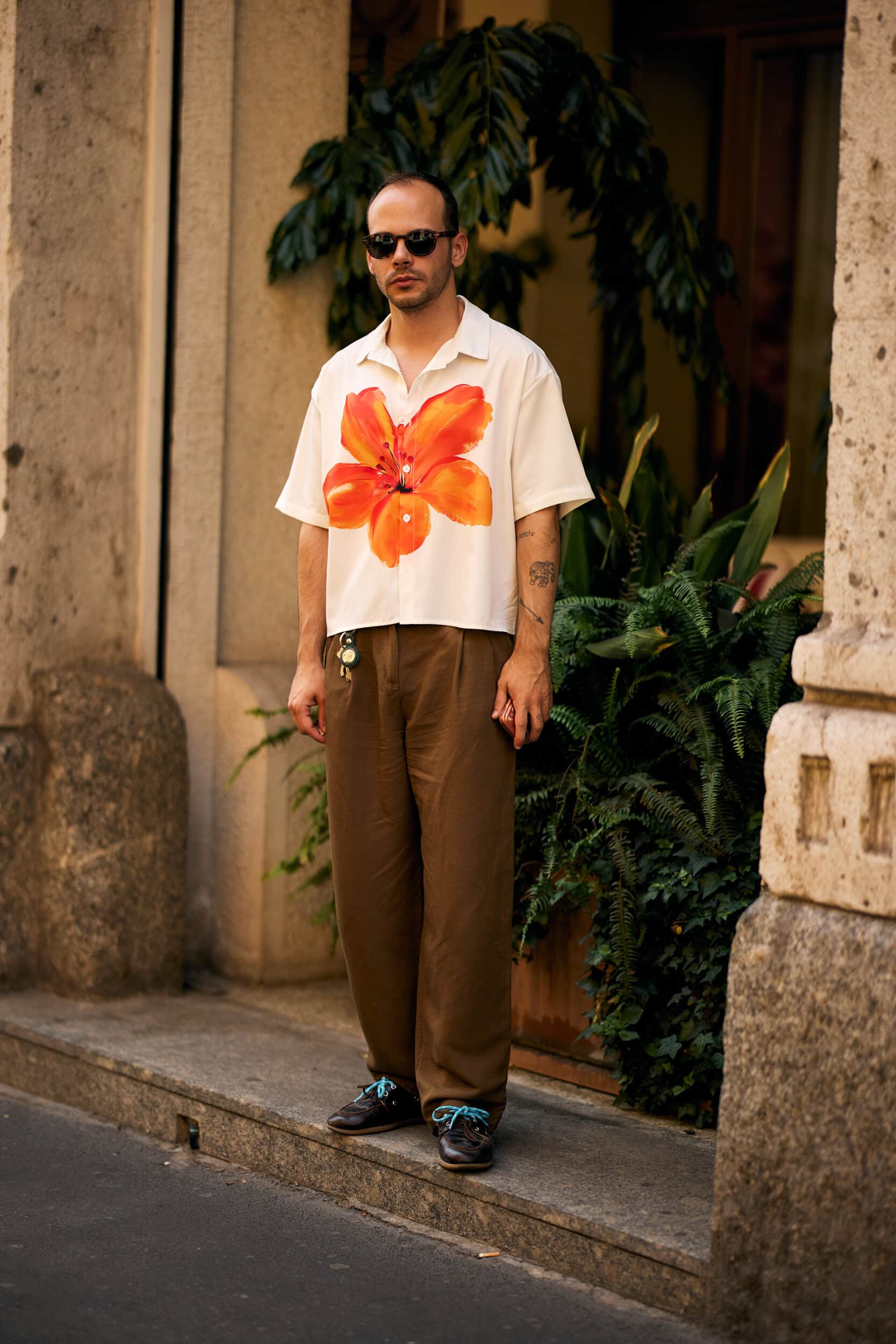 Milano Milan Men's Street Style Spring 2027 Shows