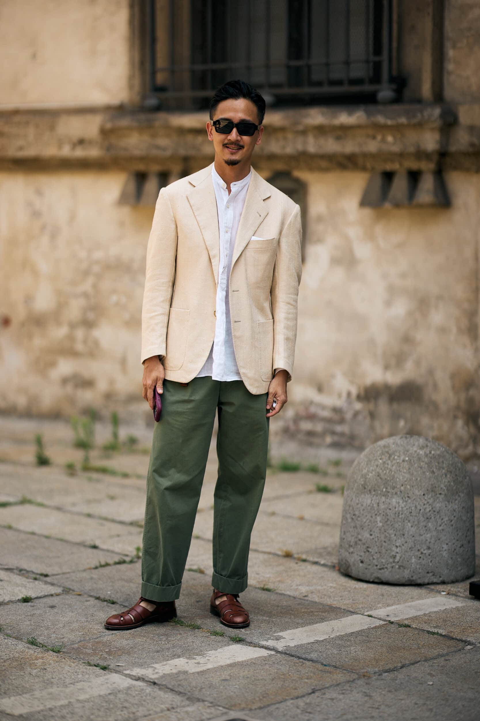 Milano Milan Men's Street Style Spring 2027 Shows
