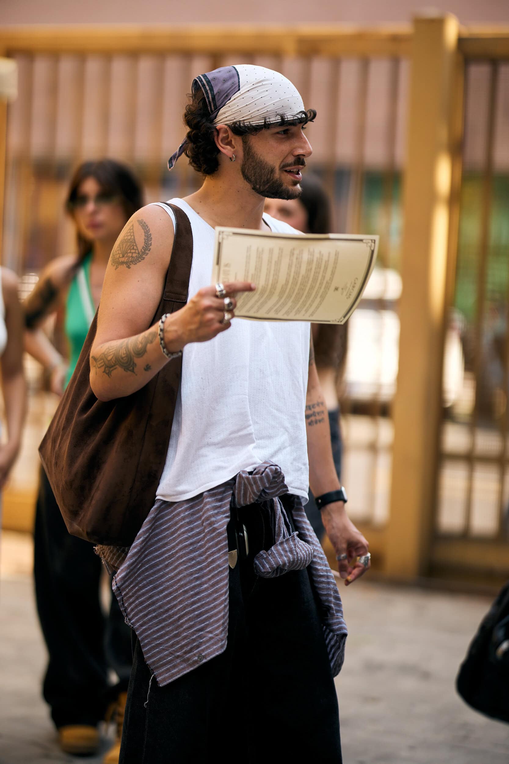 Milano Milan Men's Street Style Spring 2027 Shows